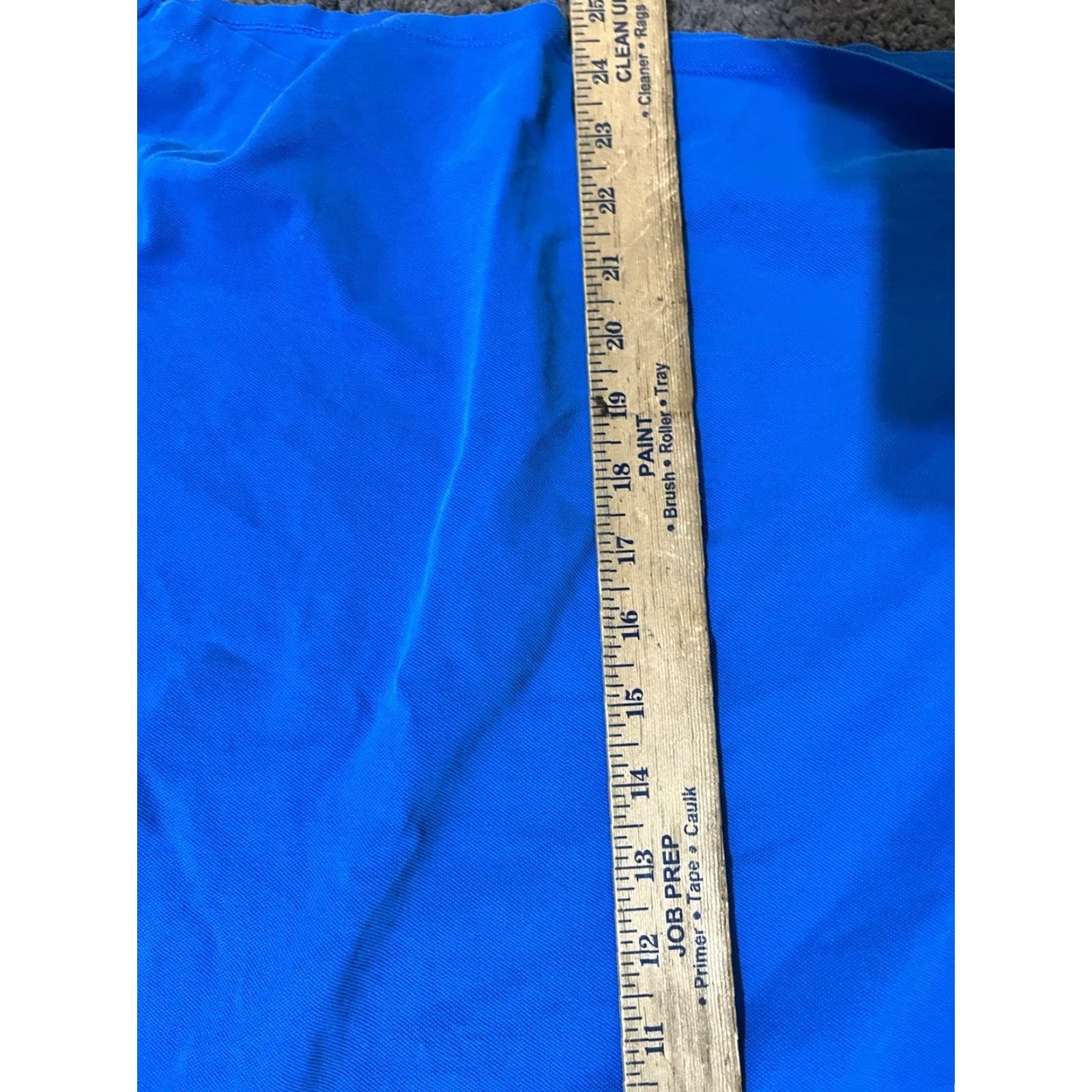 Guess VINTAGE GUESS Polo Shirt Blue Solid Triangle Logo Large L Men Polo Shirt Blue Logo/Angel 90s? Size US L / EU 52-54 / 3 - 6 Thumbnail