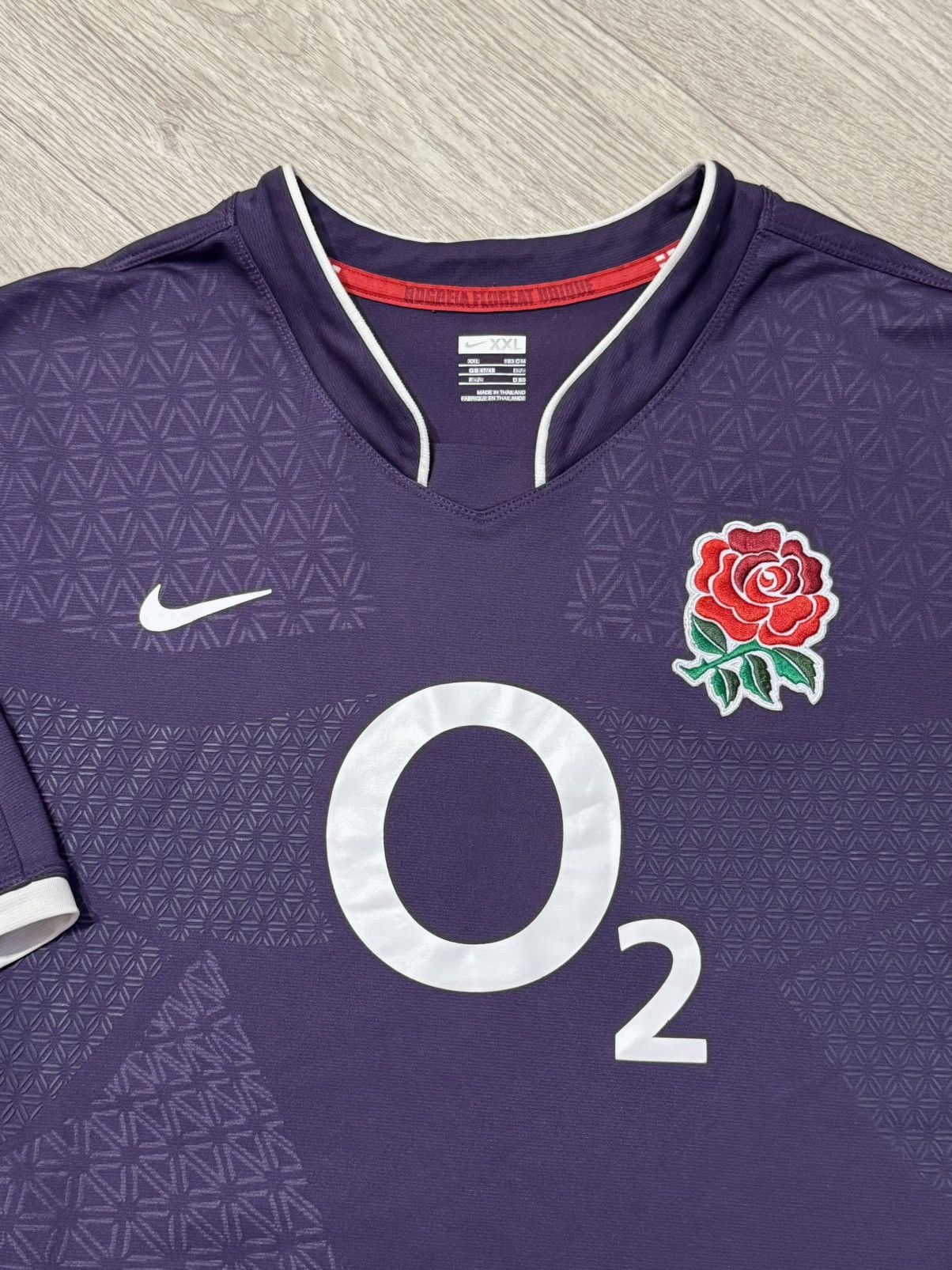 Nike 🔷Vintage Nike England 2009/10 Rugby Jersey🔷 Size US XXL / EU 58 / 5 - 3 Thumbnail