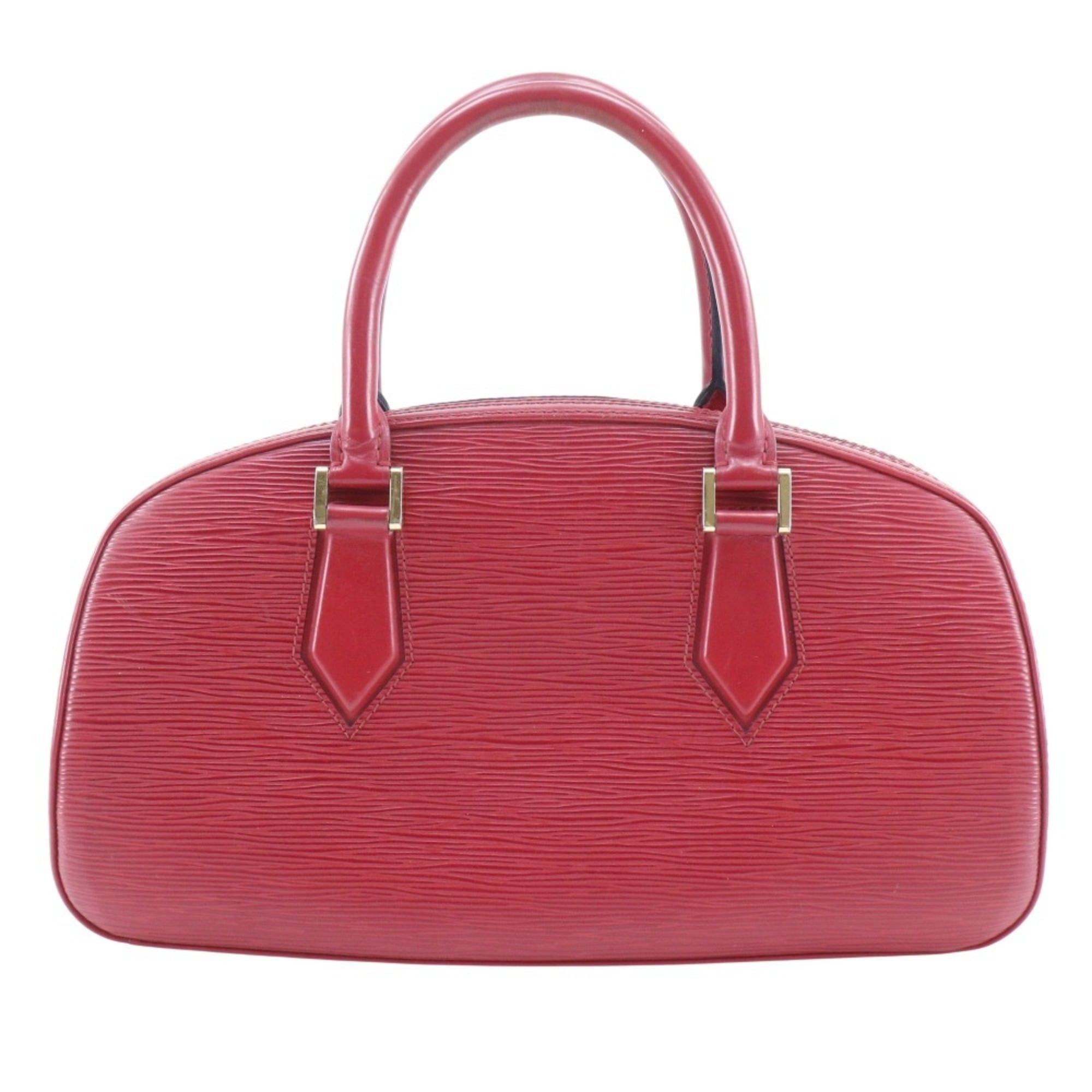Louis Vuitton Louis Vuitton Jasmine Handbag M52087 Epi Leather Castilian Red 1998 TH0918 Double Zipper Women's Size ONE SIZE - 1 Thumbnail