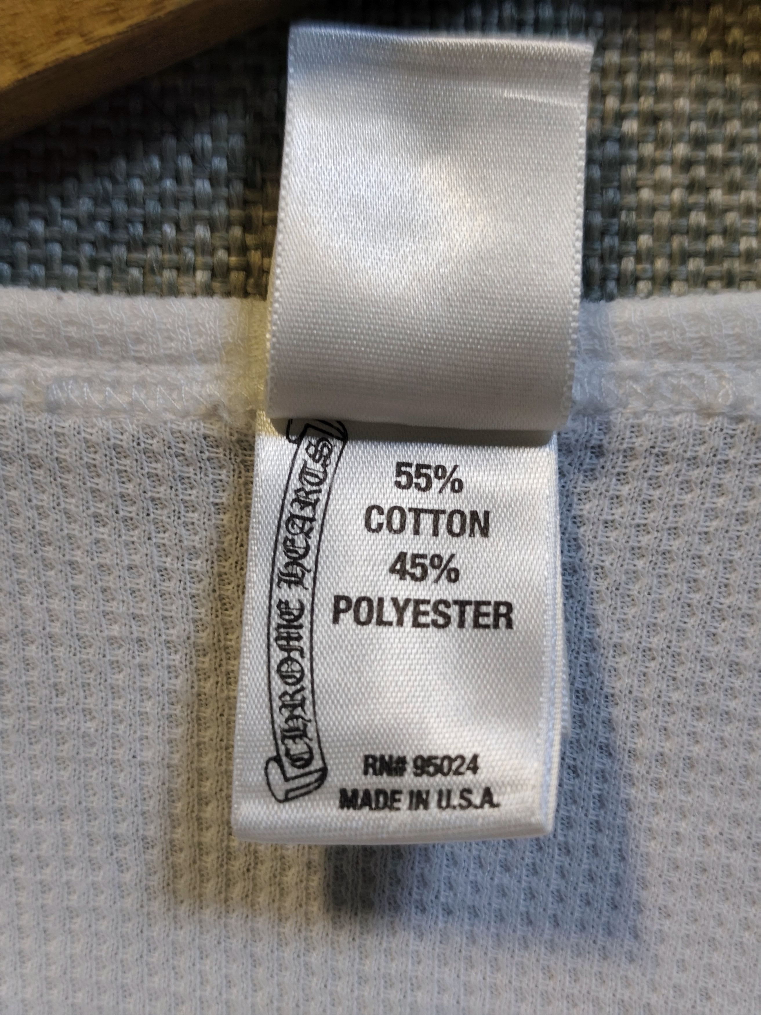 Chrome Hearts Vtg Chrome Hearts White Thermal Long Sleeve - "F* YOU"* Size US S / EU 44-46 / 1 - 8 Thumbnail