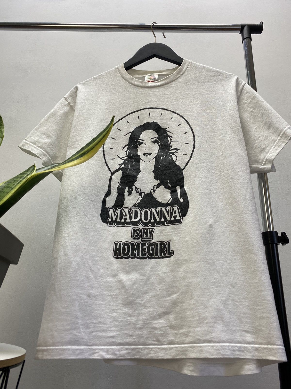 Band Tees × Vintage Vintage MADONNA IS MY HOMEGIRL 2004 T Shirt Size US L / EU 52-54 / 3 - 5 Thumbnail