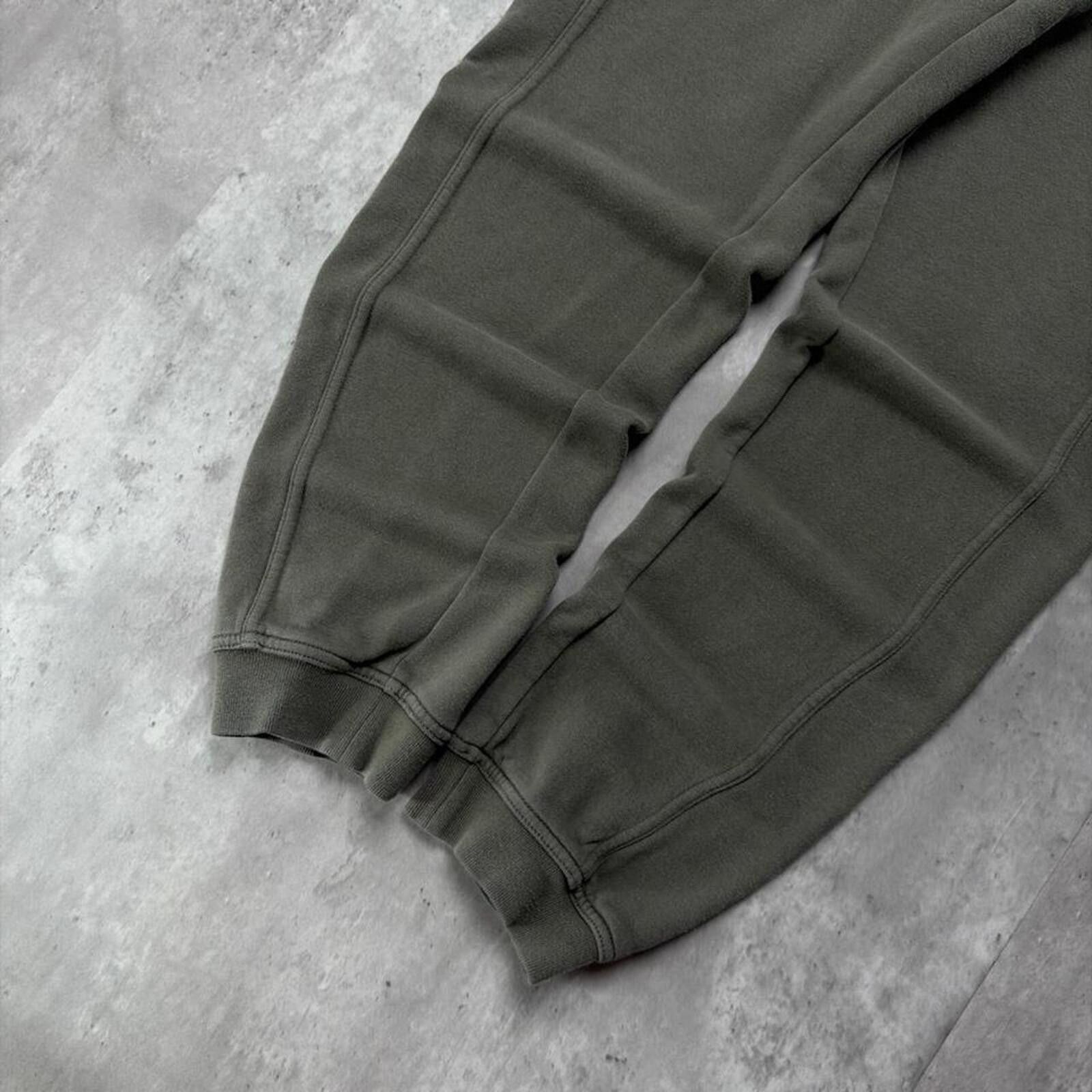 Asics Y2K Olive Green Asics Grunge Cuffed Gym Sweatpants Size US 36 / EU 52 - 4 Thumbnail