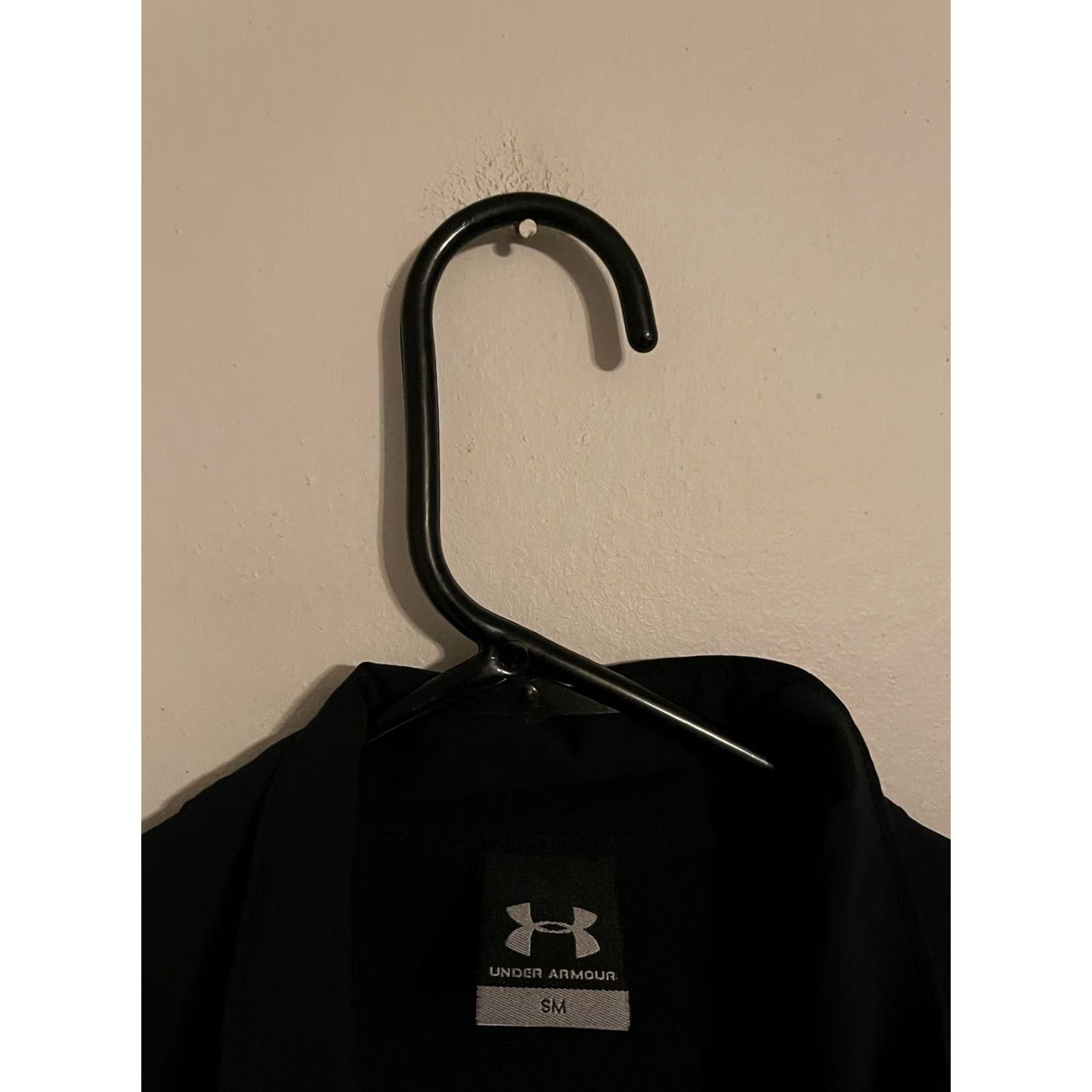 Under Armour Under Armour Windbreaker Stretch Full Zip Track Jacket - Men's Small - Black - Activewear Neon Pattern, Golf, Athletic Fit Size US S / EU 44-46 / 1 - 3 Thumbnail
