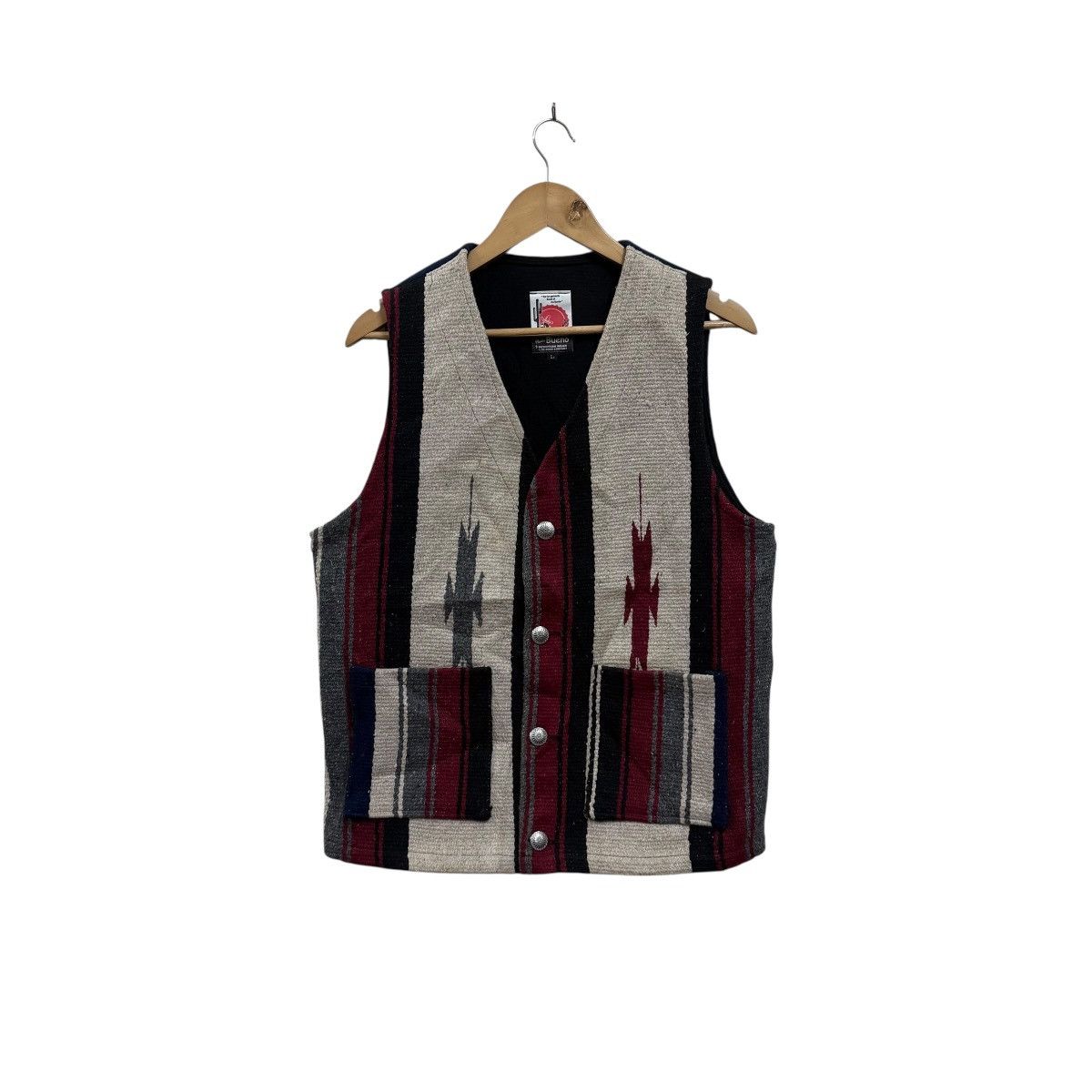 Toyo Enterprises Mucho Bueno Vest Navajo Chimayo Made In Japan Size US M / EU 48-50 / 2 - 1 Thumbnail