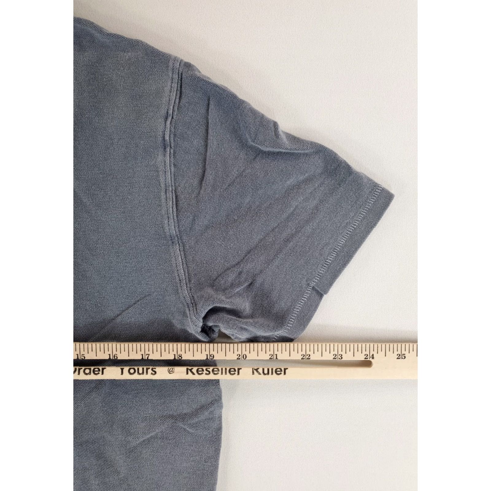 Buck Mason Buck Mason Polo Shirt Made USA Pique Short Sleeve Blue Mens M Size US M / EU 48-50 / 2 - 5 Thumbnail