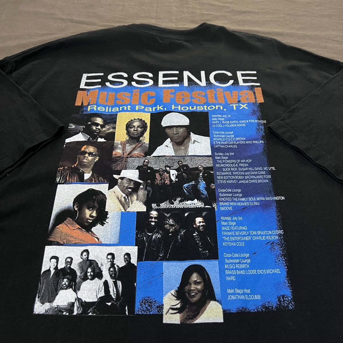 Band Tees × Rap Tees × Vintage Vintage Y2K Essence Music Festival Alicia Keys babyface Size US XL / EU 56 / 4 - 4 Thumbnail