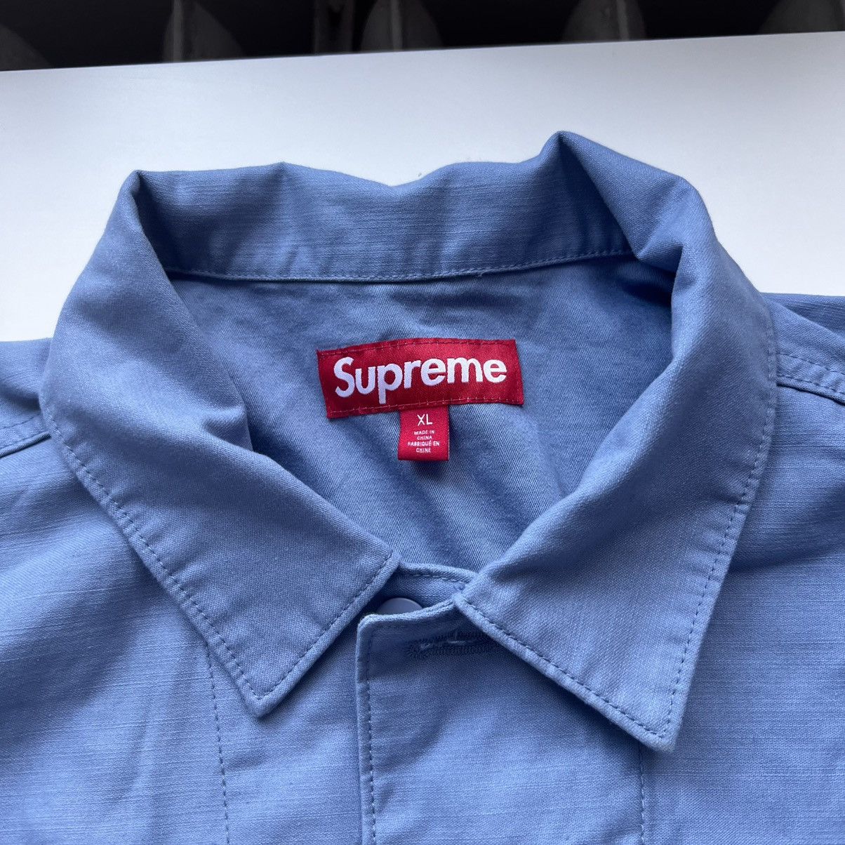 Supreme Supreme Melvins BDU Jacket Light Blue XL Size US XL / EU 56 / 4 - 3 Thumbnail