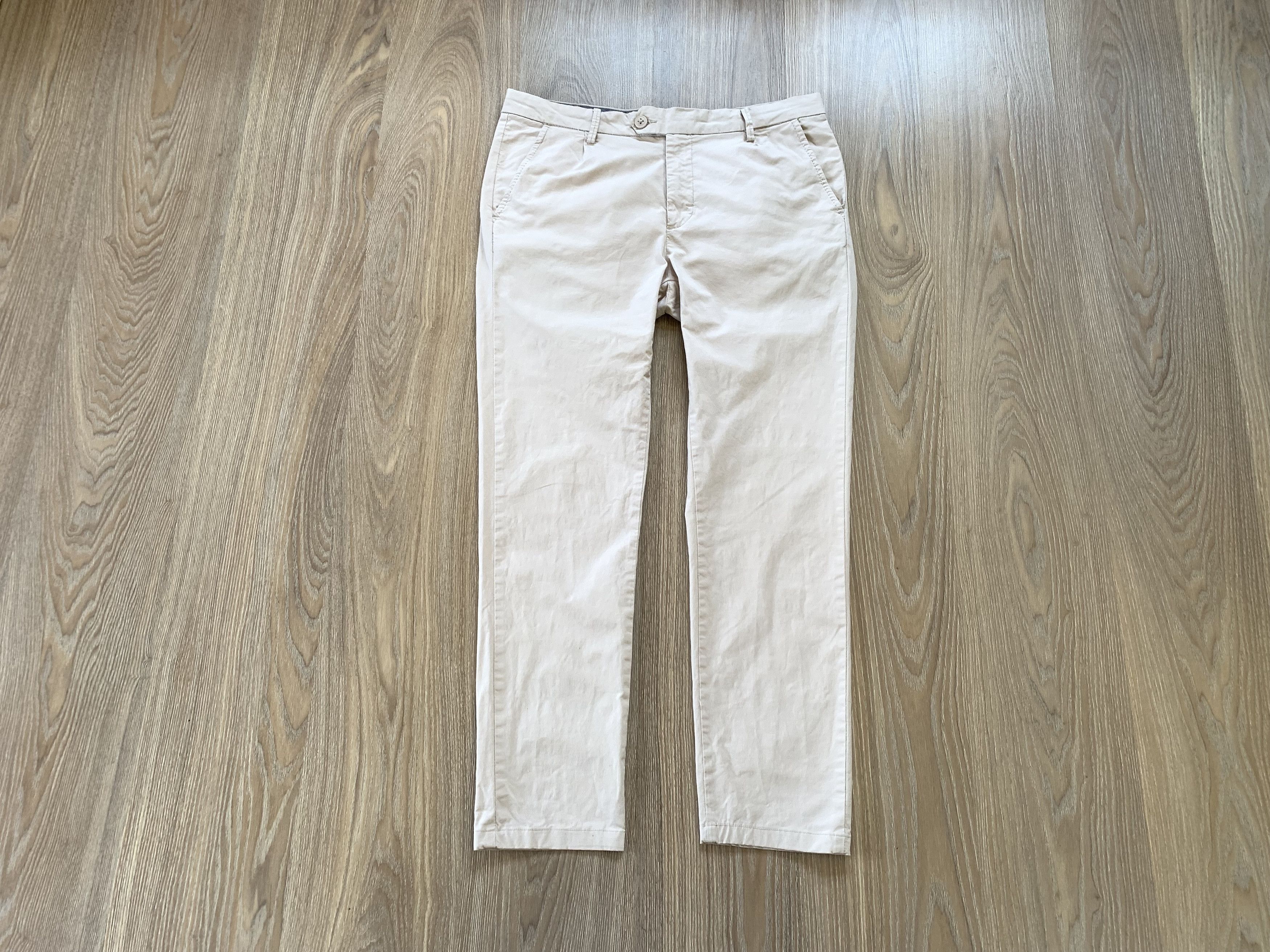 Other Lawrence Grey New York Men's Beige Trousers Pants Size US 34 / EU 50 - 10 Thumbnail