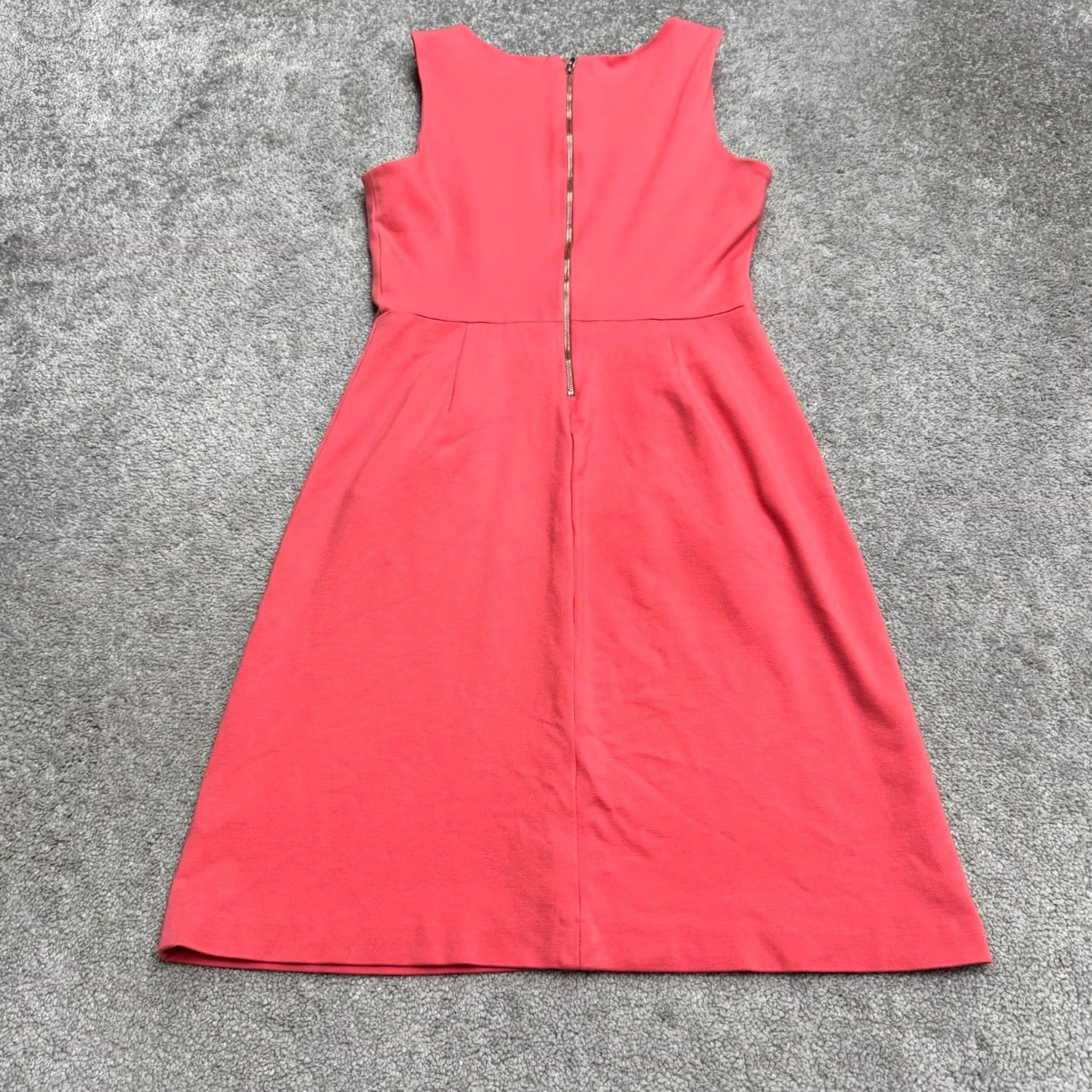 Banana Republic Banana Republic Sleeveless Midi Sheath Dress Womens Pink Pockets Size 2 Size XS / US 0-2 / IT 36-38 - 2 Thumbnail