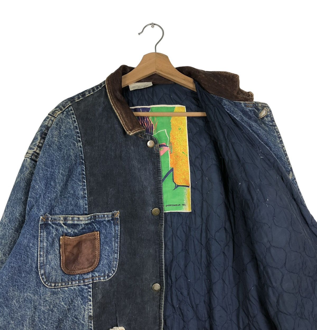 Japanese Brand 🔥VINTAGE BIKER LEATHER JACKET NUOVA FORMULA DAVID PEYSEP Size US L / EU 52-54 / 3 - 14 Thumbnail