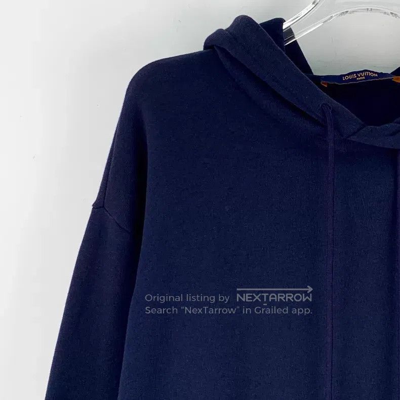 Louis Vuitton Louis Vuitton Navy Blue Shark Beaded Cotton Hooded Drawstr Size US M / EU 48-50 / 2 - 3 Thumbnail