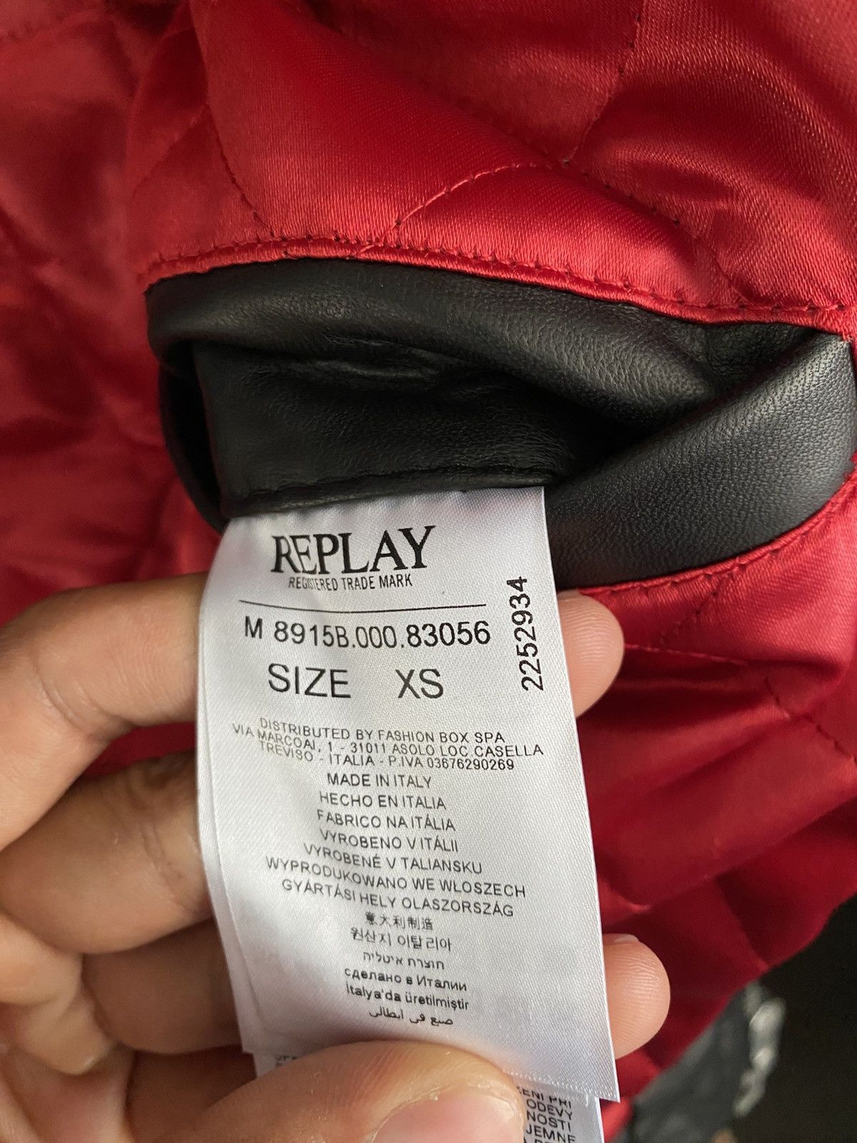 Replay Replay Cafe Racer Leather Jacket Size US XS / EU 42 / 0 - 4 Thumbnail