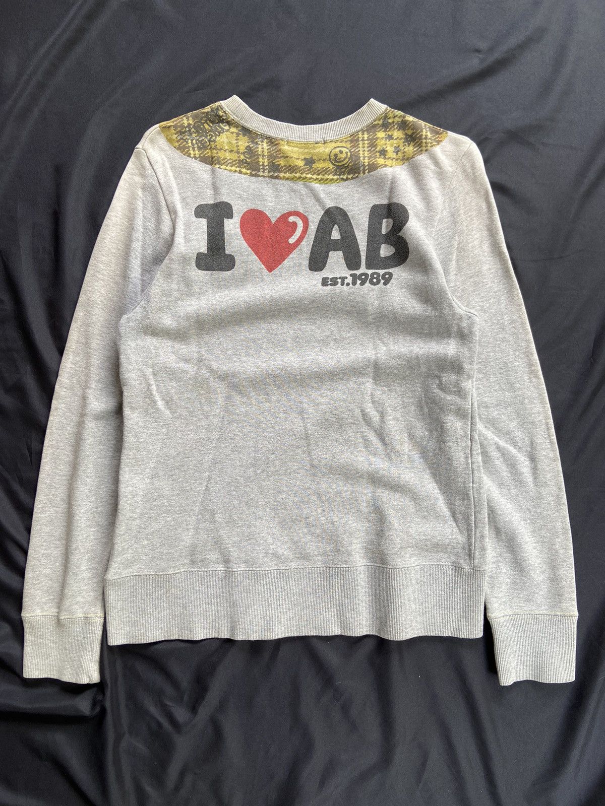 Angel Blue I LOVE AB ANGEL BLUE 89 SUN FADED SWEATSHIRT Size US S / EU 44-46 / 1 - 2 Thumbnail