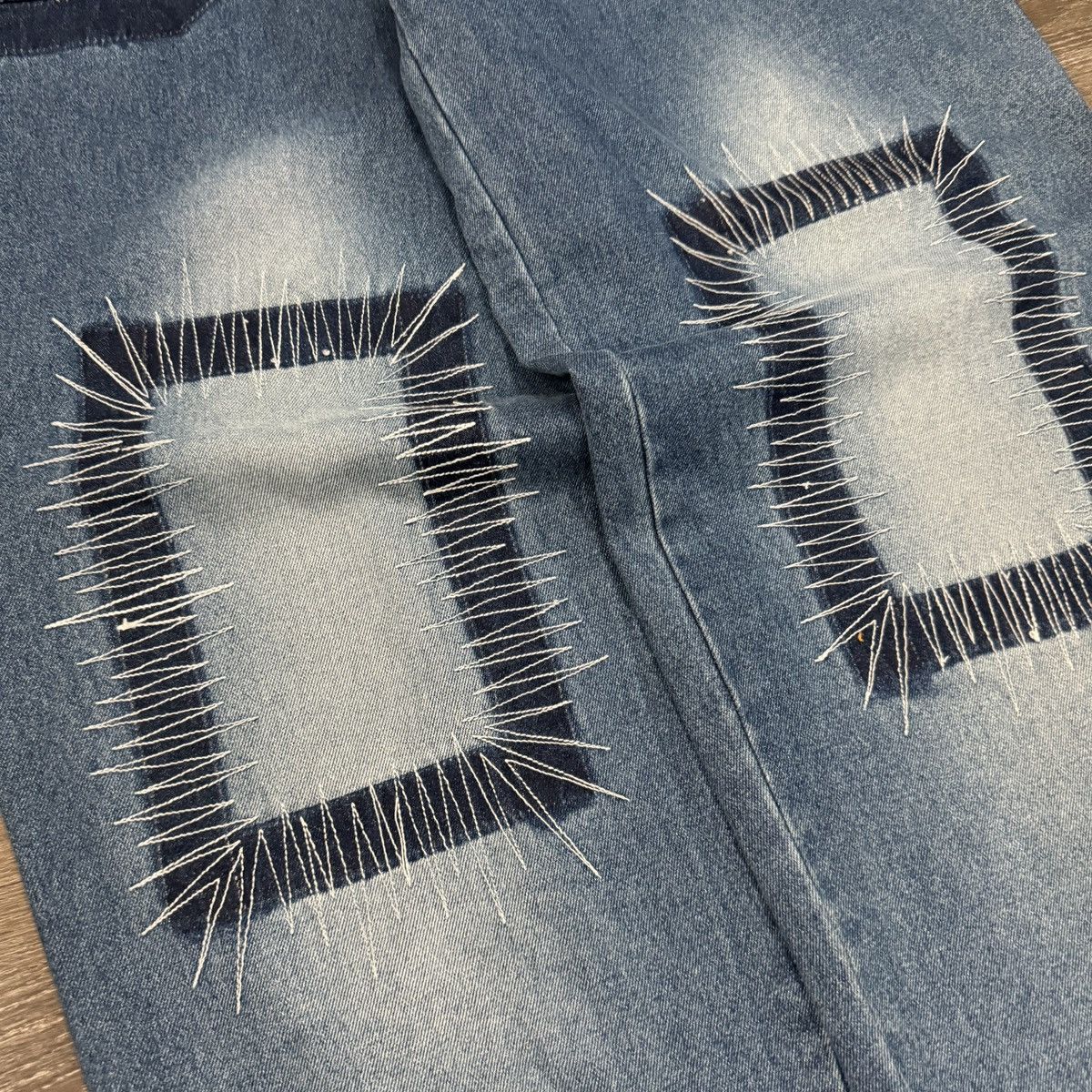 JNCO × Japanese Brand × Vintage Vintage Book X baggy wide leg archive style jeans Size US 38 / EU 54 - 4 Thumbnail