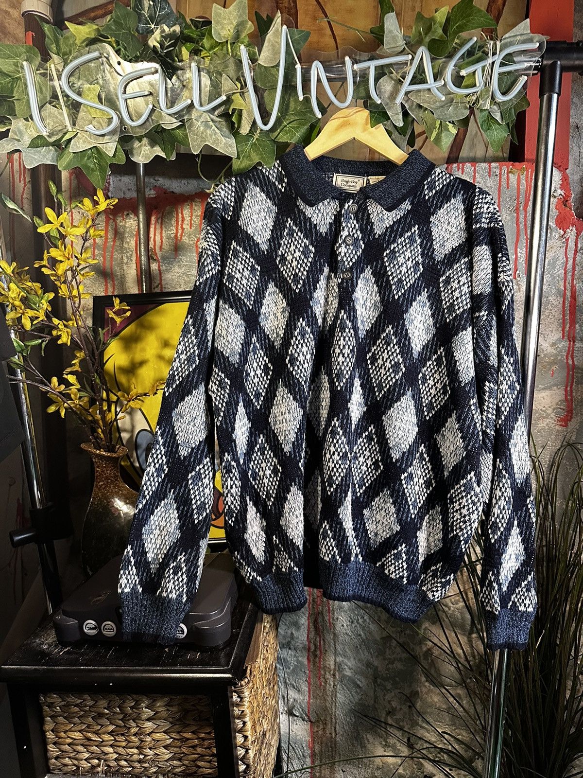 Vintage newest Bugle Boy Sweater