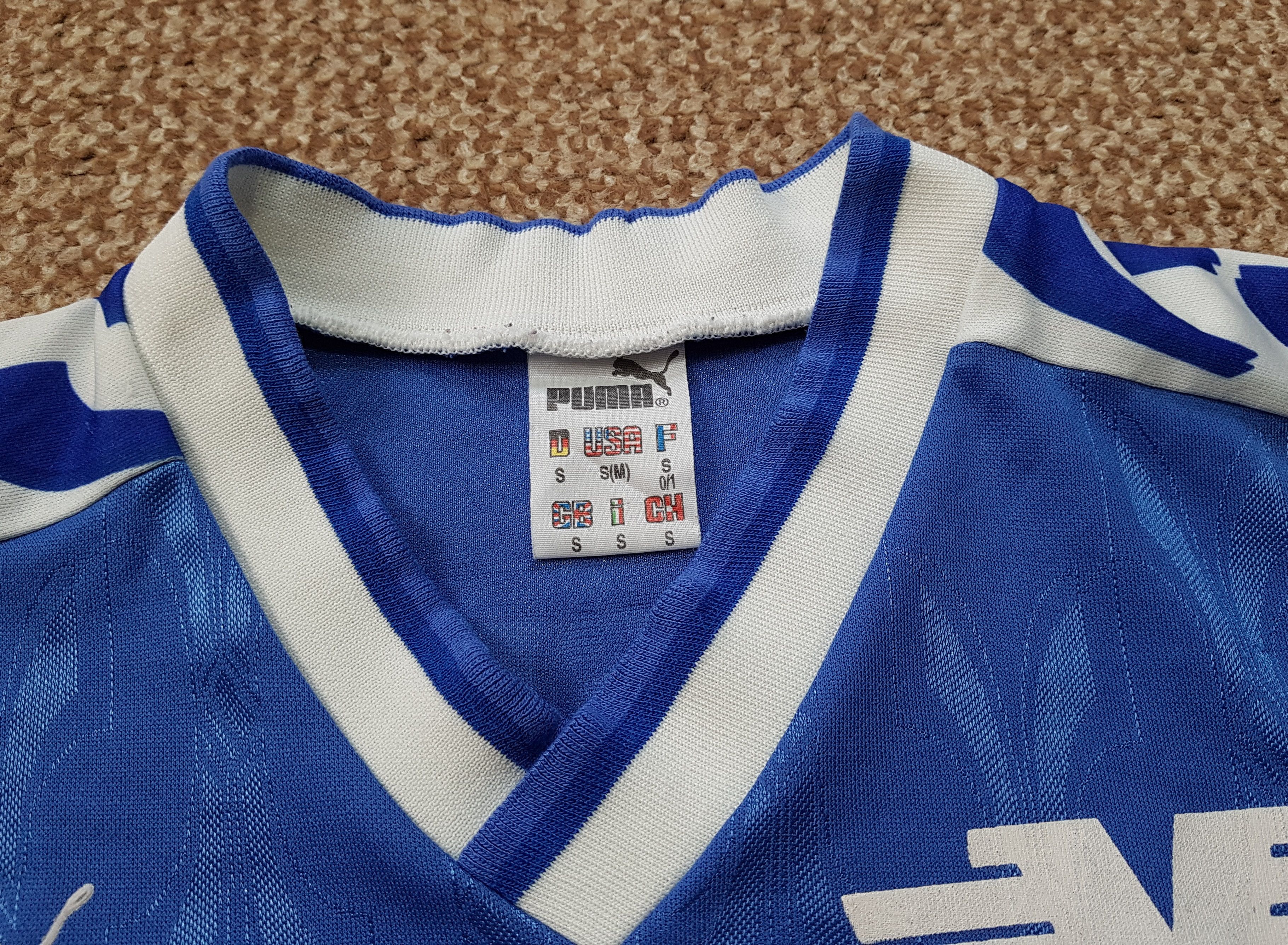 Puma Puma Vintage 90s Mike Cup Soccer Football Jersey sz S Size US S / EU 44-46 / 1 - 10 Thumbnail