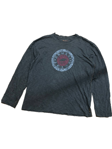 Armani Vintage Armani Big Y2K Logo Sweater Size XL Size US XL / EU 56 / 4 - 1 Thumbnail