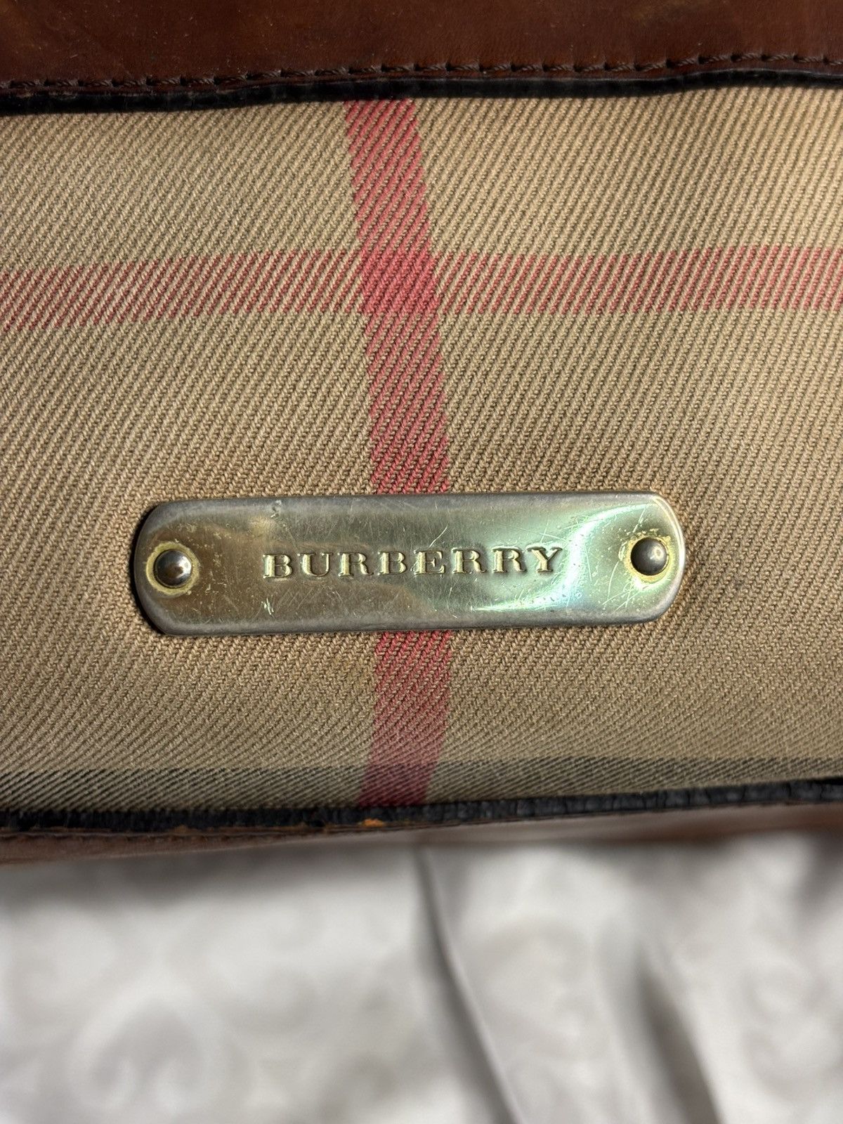 Burberry Burberrys Speedy Bag with add on Long Strap Size ONE SIZE - 7 Thumbnail