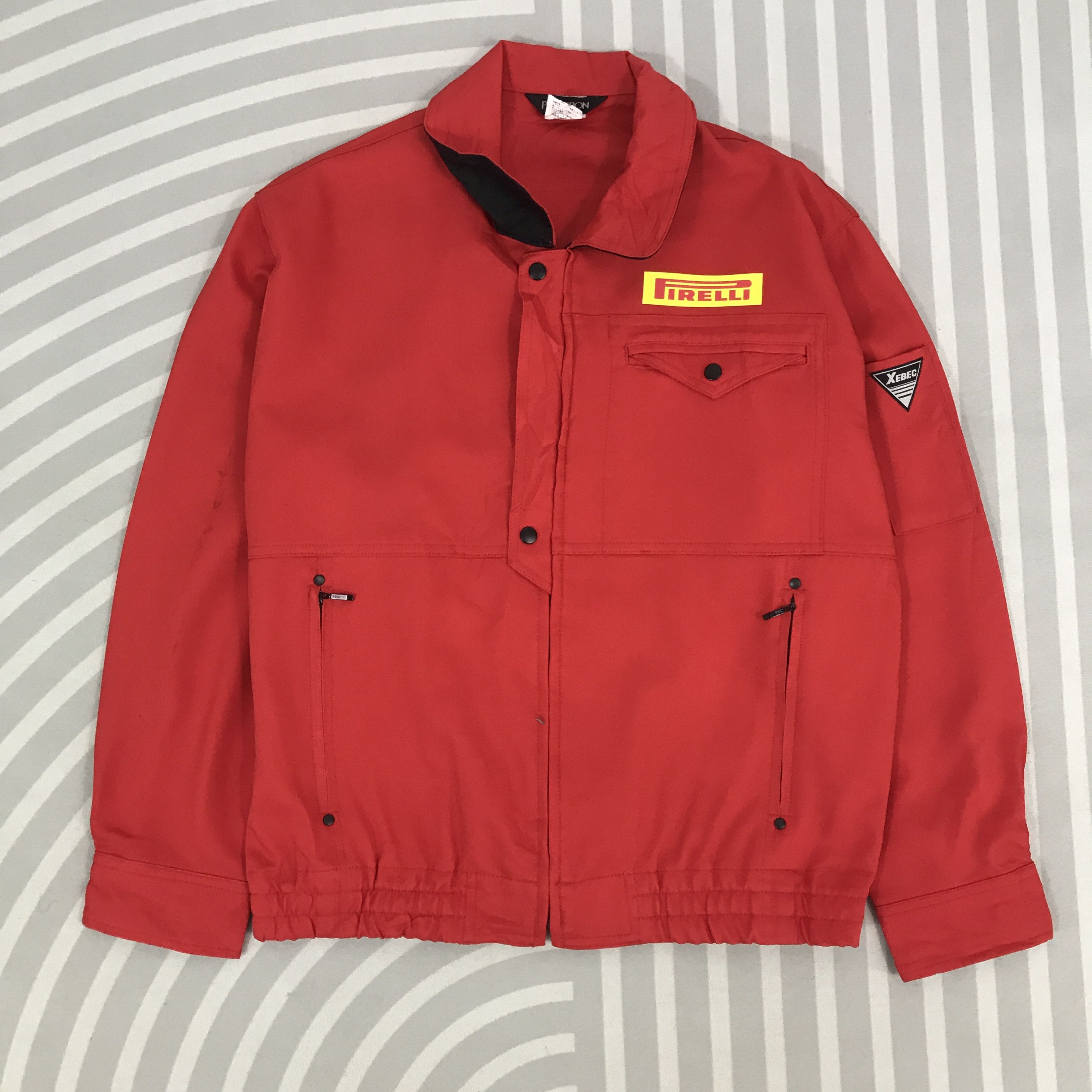 Japanese Brand × Vintage Vintage Pirelli Tyre Racing uniforms Jacket Size US L / EU 52-54 / 3 - 2 Thumbnail