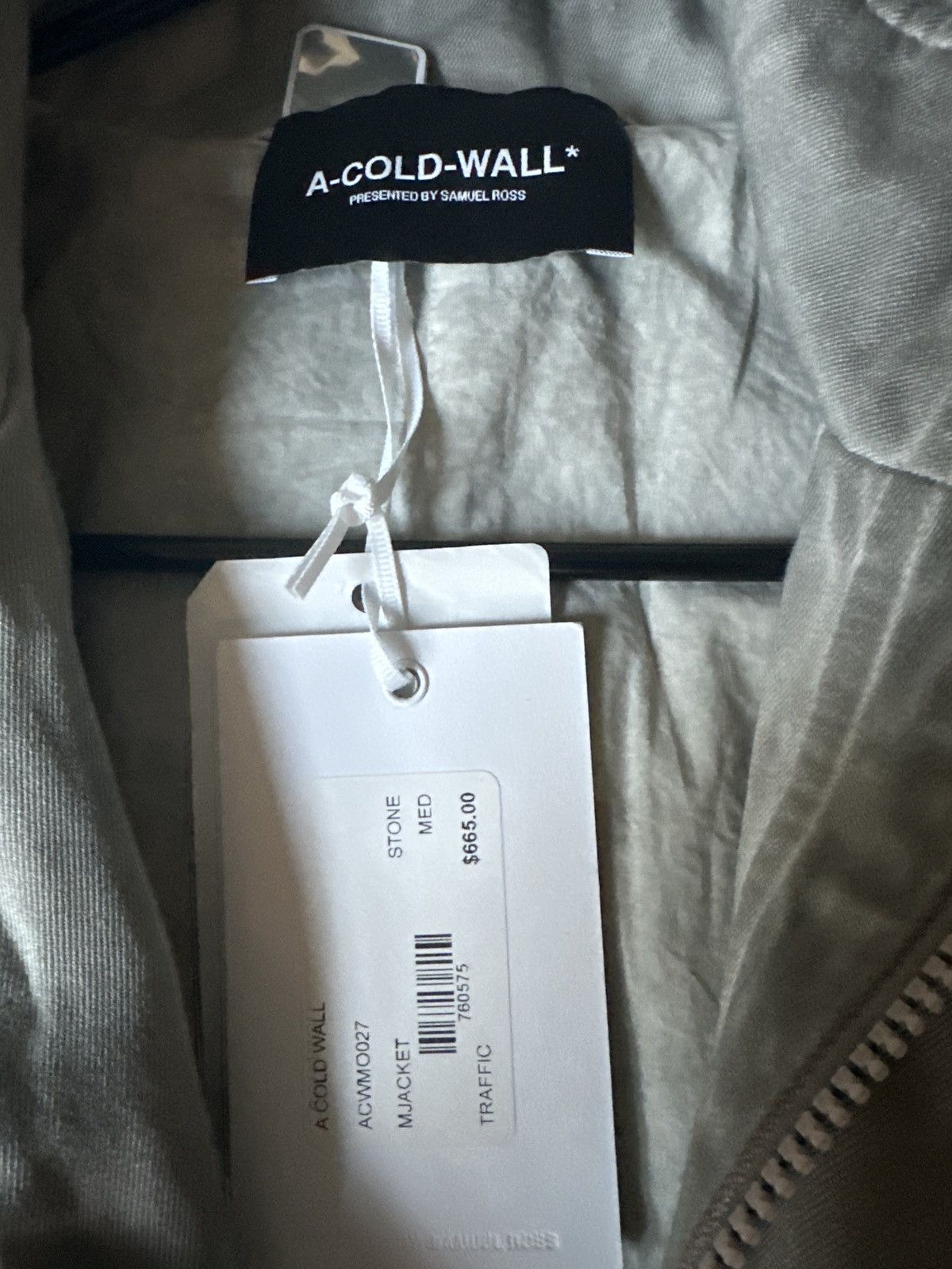 A-COLD-WALL* A-COLD-WALL stone jacket men’s Size US M / EU 48-50 / 2 - 2 Thumbnail