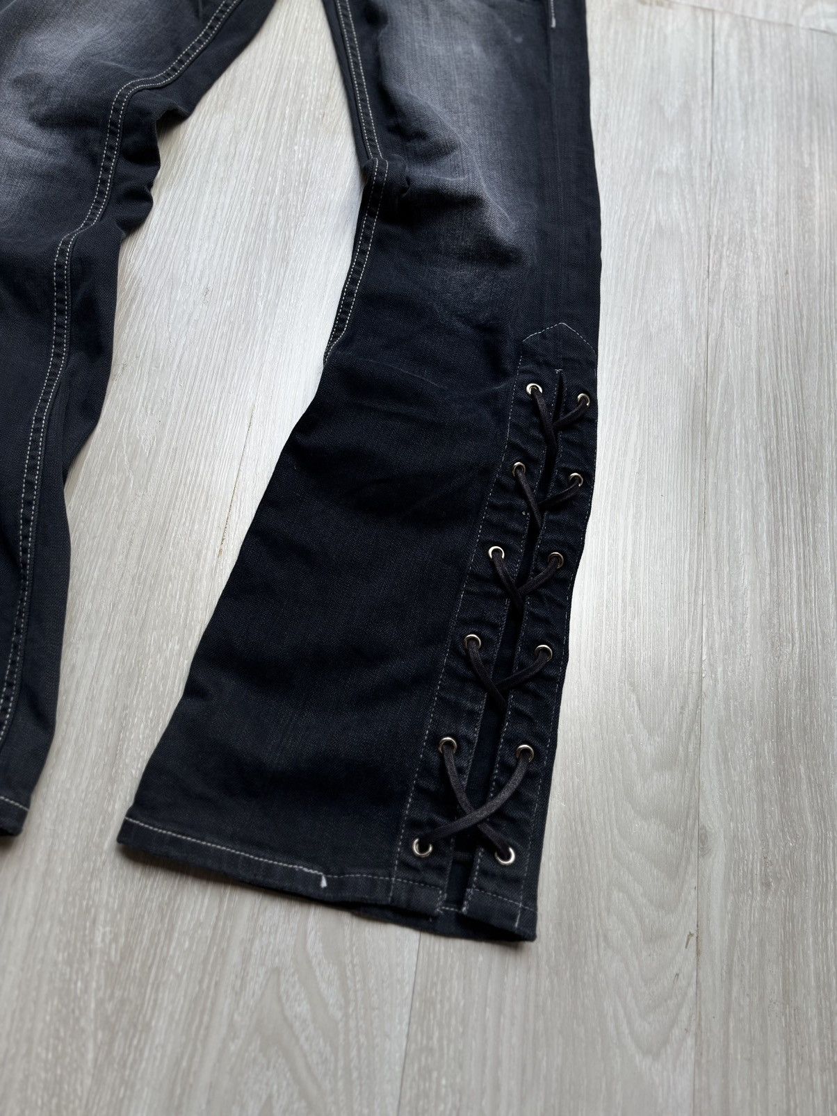 14th Addiction MISSME laceup flare jeans Size US 26 / EU 42 - 6 Thumbnail
