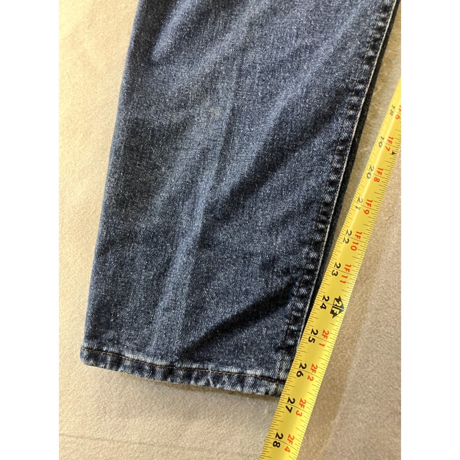 Lee LEE VTG Jeans Mom 8 Petite Blue High Waisted Tapered Womens Jeans 90s 100% Cotton Denim Brand: Lee? Size 30" / US 8 / IT 44 - 7 Thumbnail