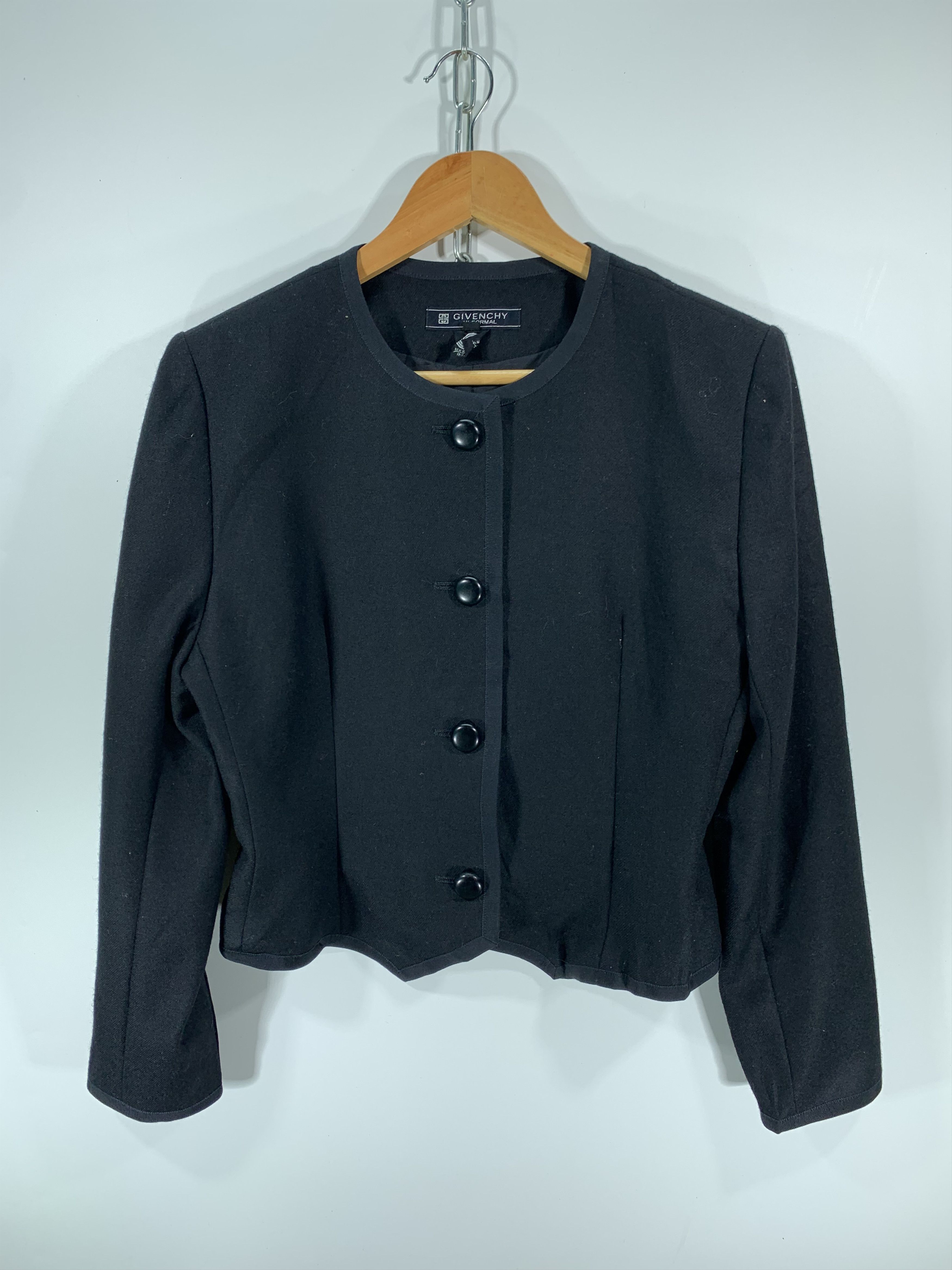 Designer × Givenchy ⚡️Givenchy Wool Jacket Size M / US 6-8 / IT 42-44 - 1 Thumbnail