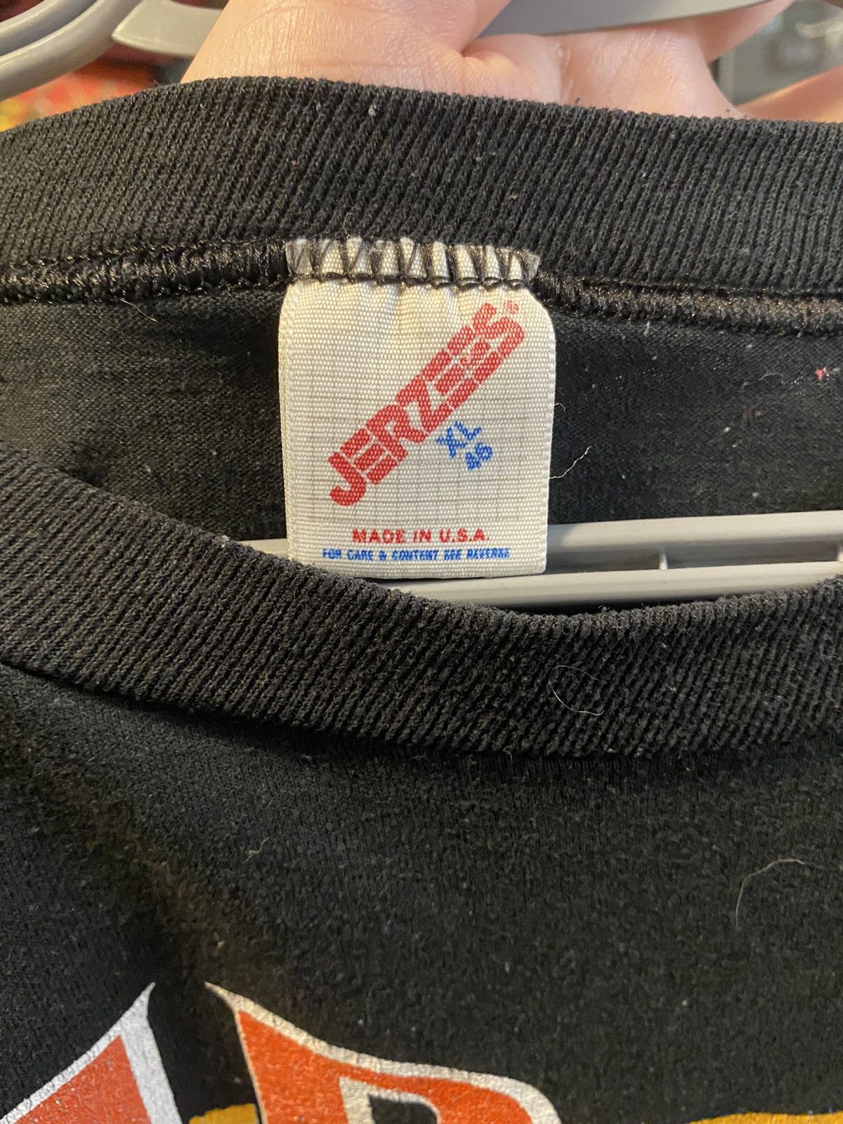 Harley Davidson × Vintage 1980s Harley Davidson on jerzees tag Size US XL / EU 56 / 4 - 3 Thumbnail