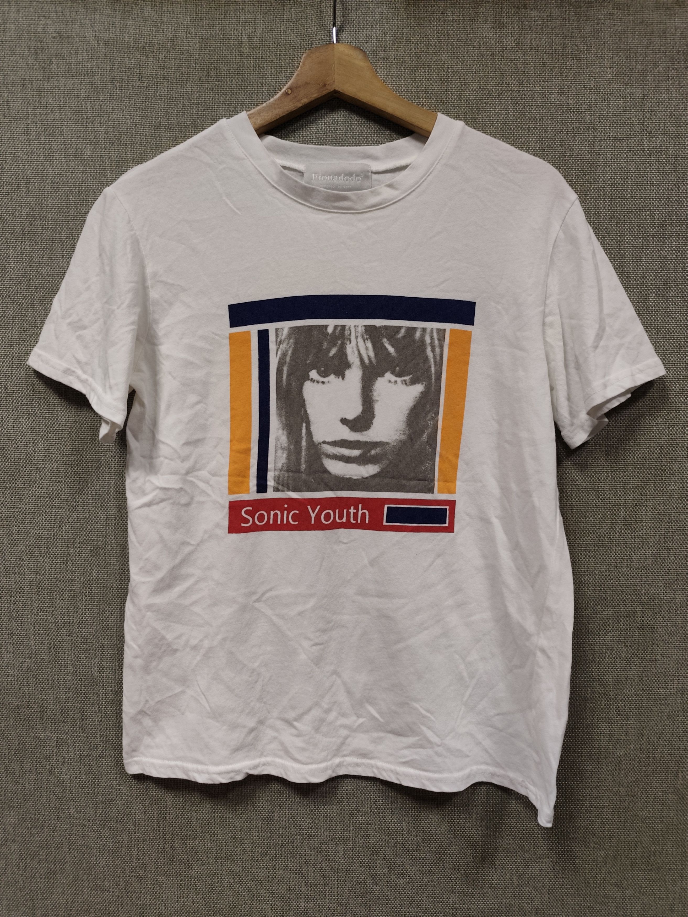 Band Tees T Shirt Sonic Youth “Kim Gordon” promo tee Size US S / EU 44-46 / 1 - 1 Thumbnail