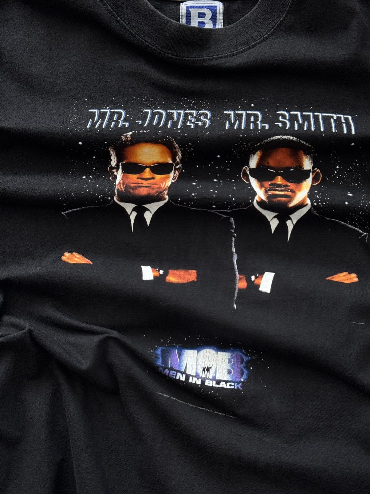 Vintage 1997 Men In Black Promo Movie T-Shirt