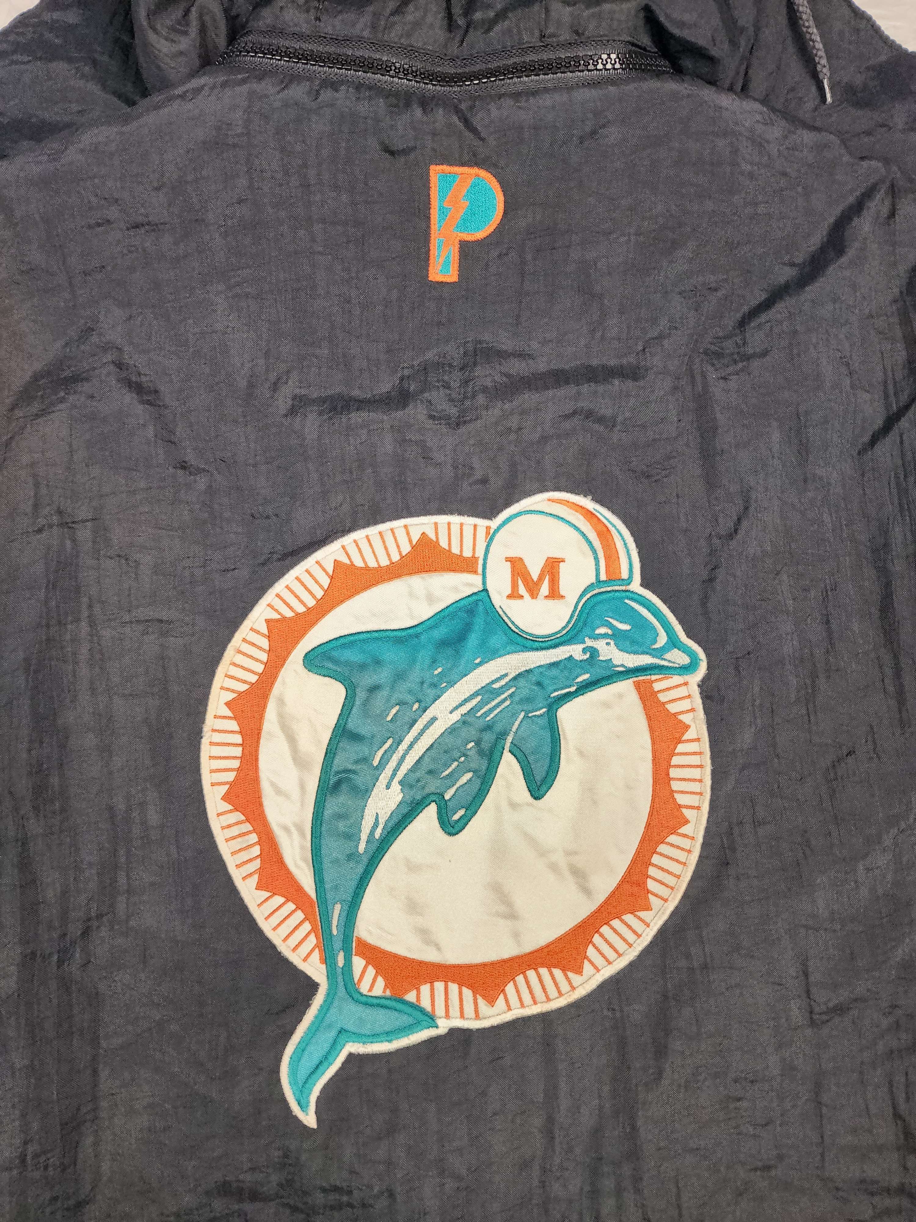 NFL Vintage Pro Player NFL Miami Dolphins windbreaker jacket Size US M / EU 48-50 / 2 - 10 Thumbnail