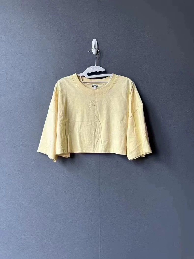 LOEWE Yellow short sleeves