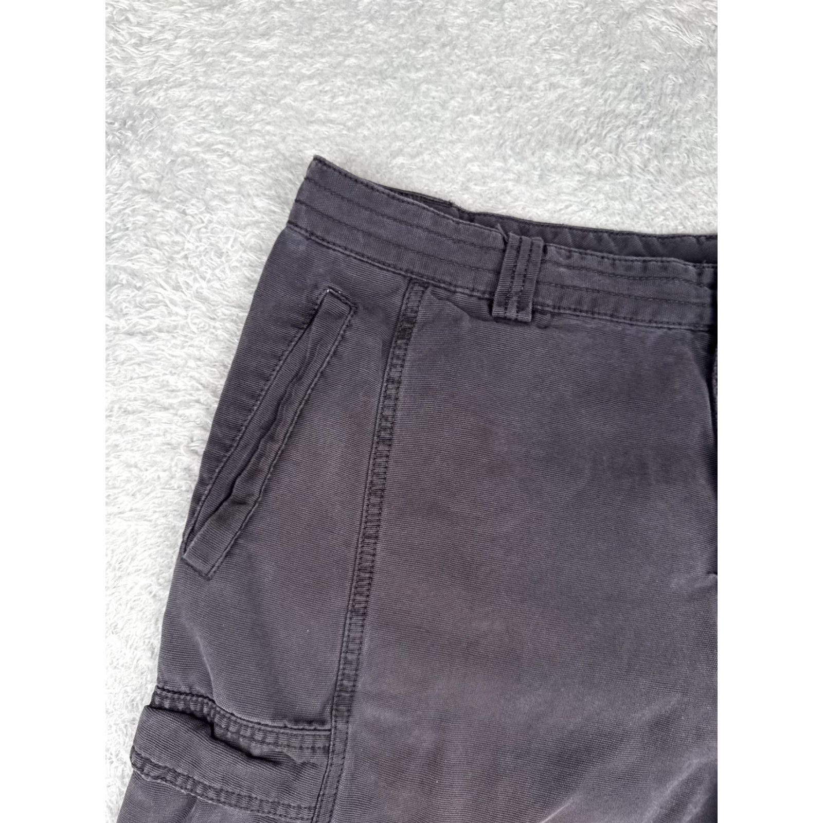 Tommy Bahama Tommy Bahama RELAX Cargo Shorts Mens 36 Gray Lyocell Cotton Flat Front Zip Fly Pockets Cargo Utility Summer Size US 36 / EU 52 - 4 Thumbnail