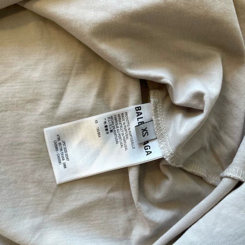 Balenciaga Balenciaga Apricot T-shirt 2505-Nextarrow Size US XS / EU 42 / 0 - 5 Thumbnail