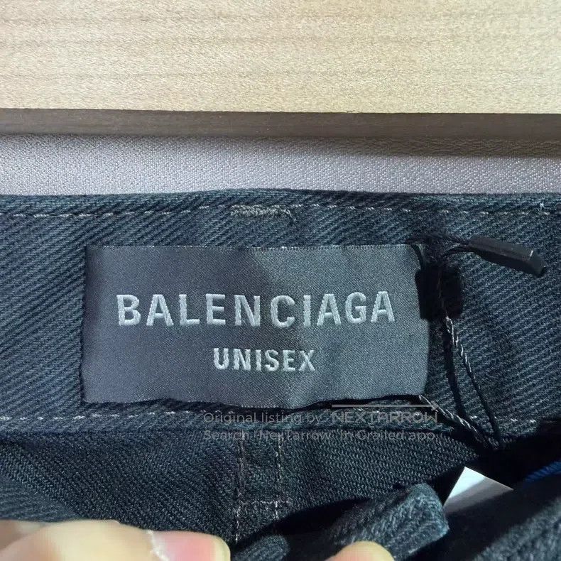 Balenciaga Balenciaga size M Curved Knife Hole Denim Pants Size US 27 - 4 Thumbnail
