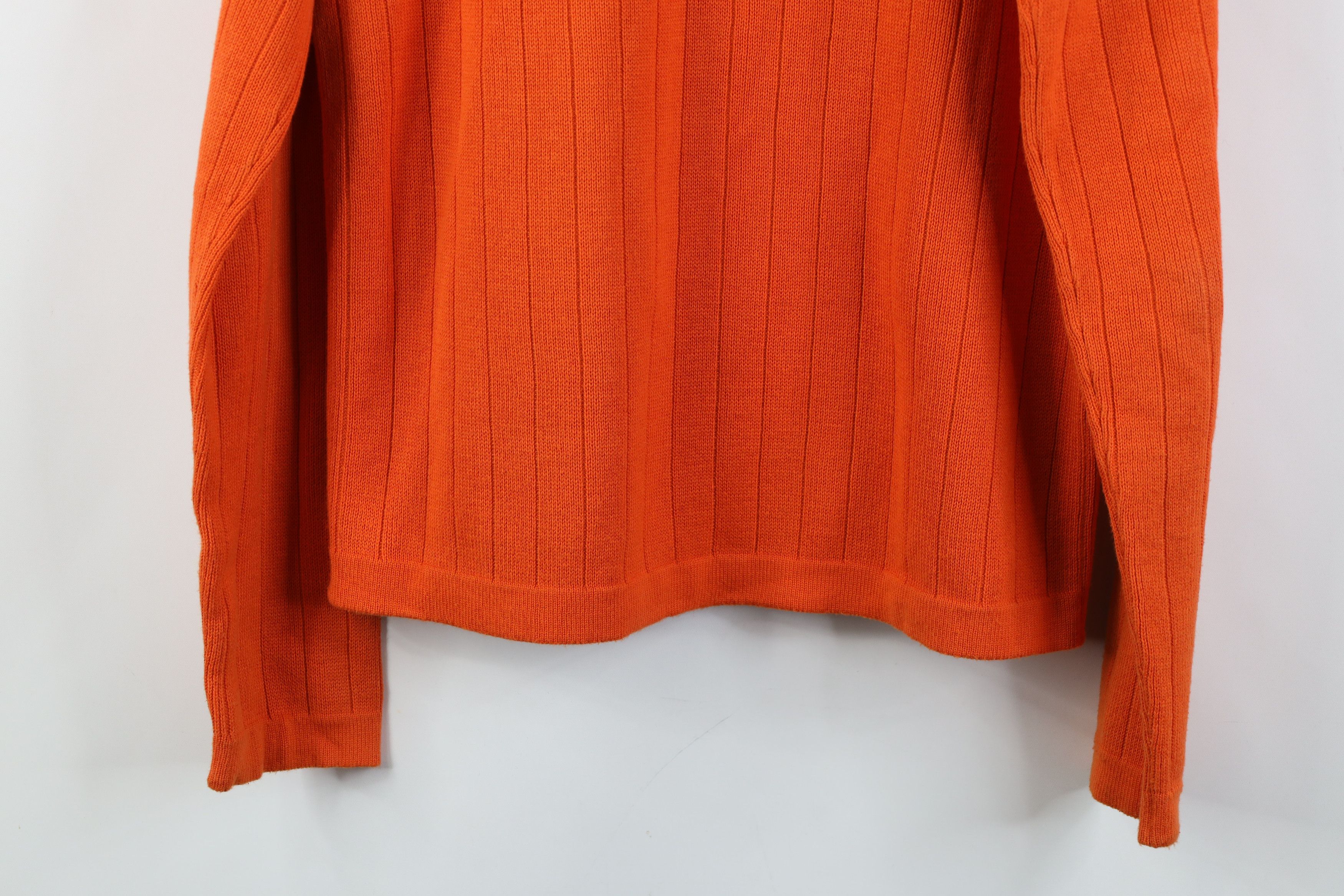 Abercrombie & Fitch Vintage 90s Y2K Abercrombie & Fitch Knit Sweater Orange Size US S / EU 44-46 / 1 - 10 Thumbnail