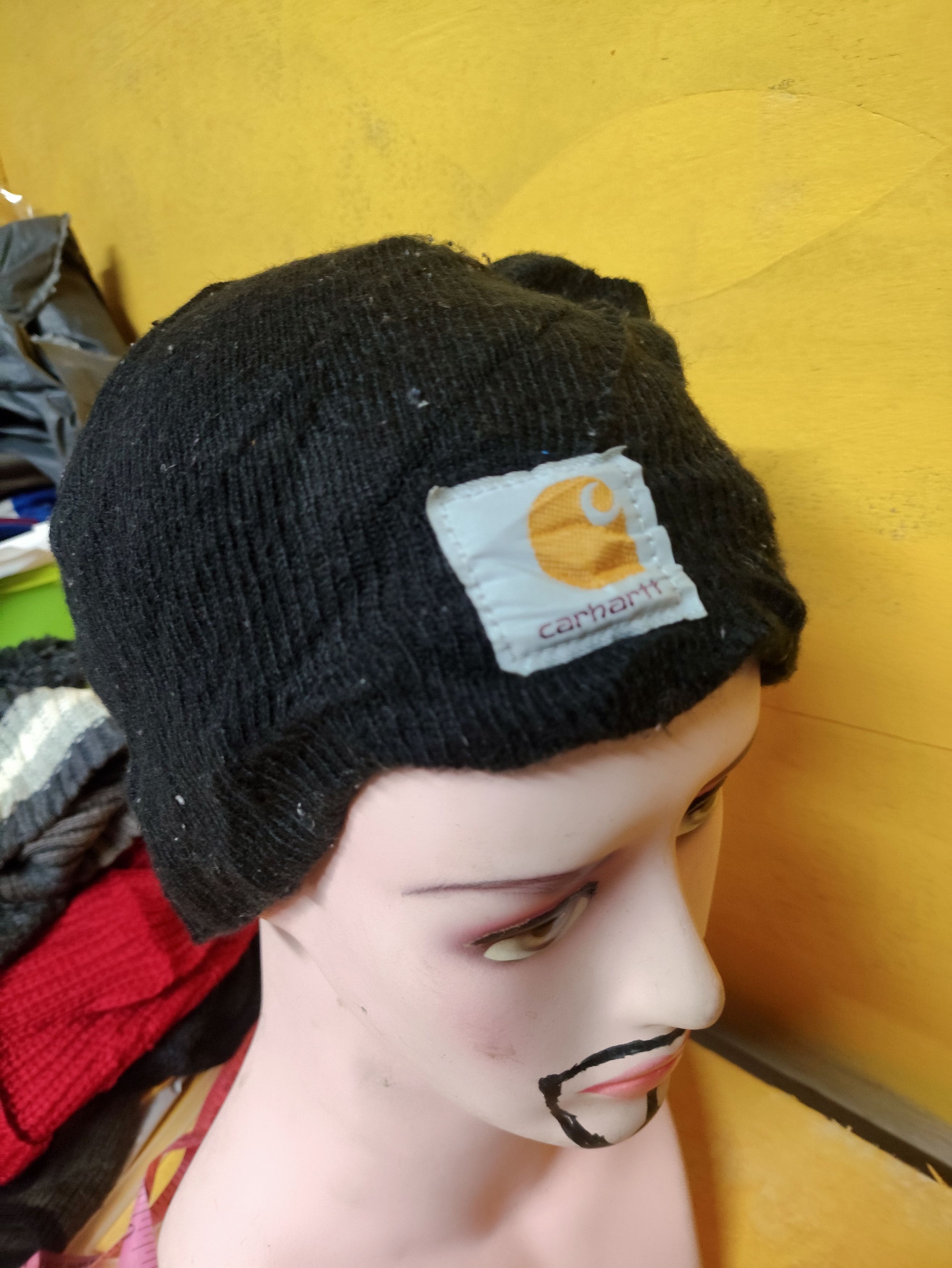 Carhartt × Vintage Vintage Carhartt beanie Made in USA 💥 Nice Stuff Size ONE SIZE - 1 Thumbnail