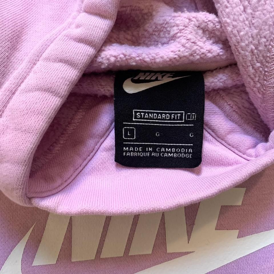 Nike Light Pink Nike Hoodie with White Swoosh Logo Size US S / EU 44-46 / 1 - 3 Thumbnail