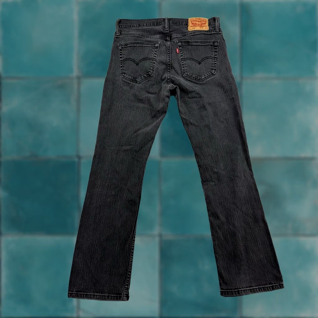 Levi's Levi’s 559 Jeans Men’s 32 x 30 Black Denim Relaxed Straight Fit Stretch Casual Regular None 559 Jeans Mens Regular Black Denim Straight 32x30 Size US 32 / EU 48 - 1 Thumbnail