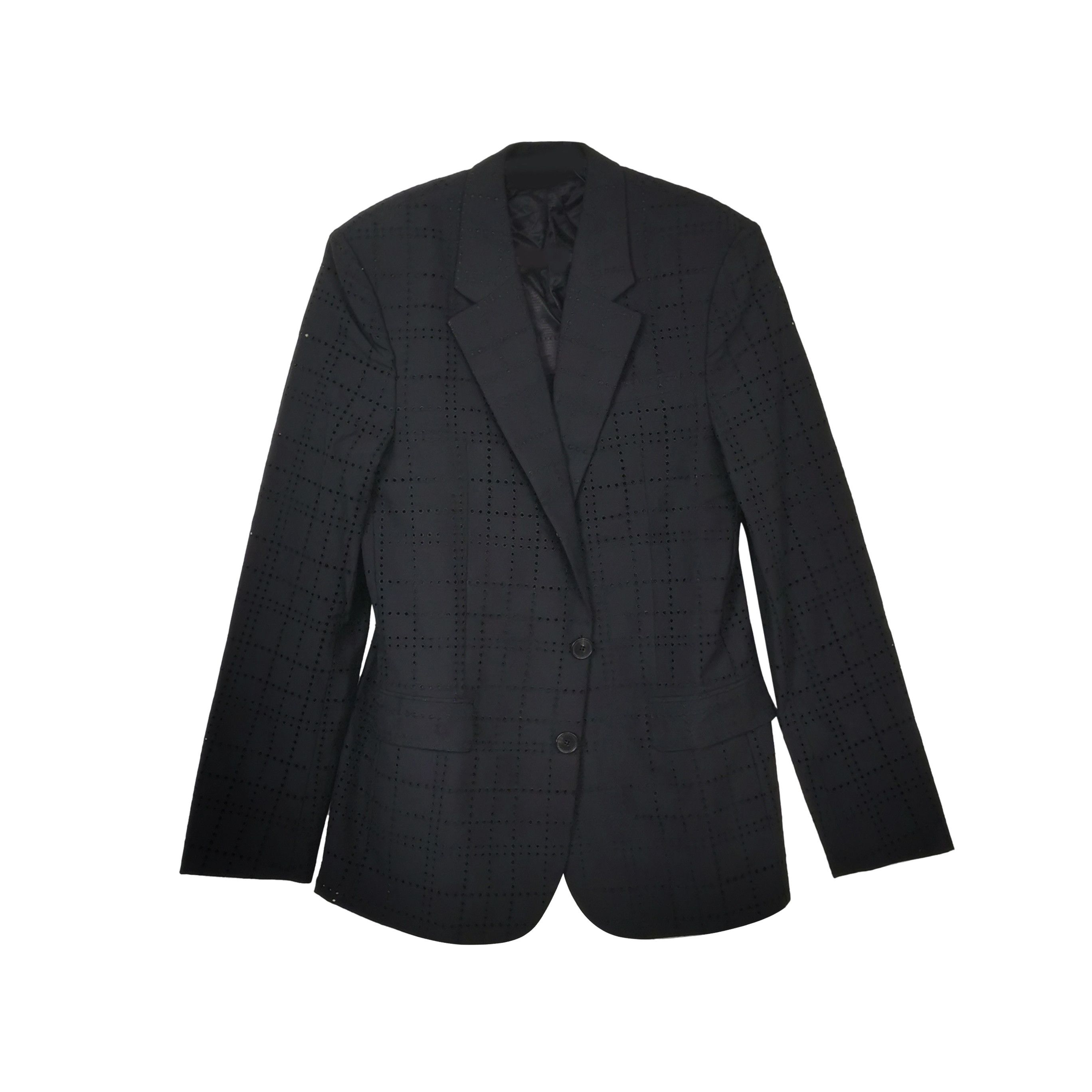 Givenchy Givenchy Perforated Wool Blazer Size 48 Size 38R - 1 Thumbnail
