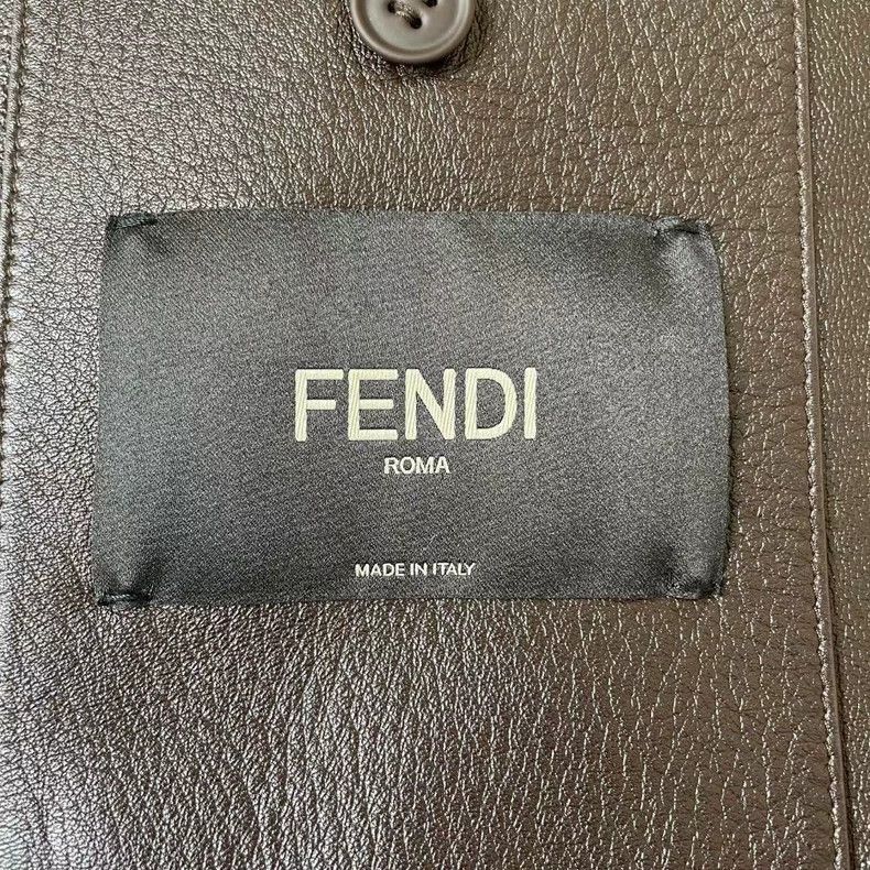 Fendi Fendi Color Block Fur Jacket Size US M / EU 48-50 / 2 - 6 Thumbnail