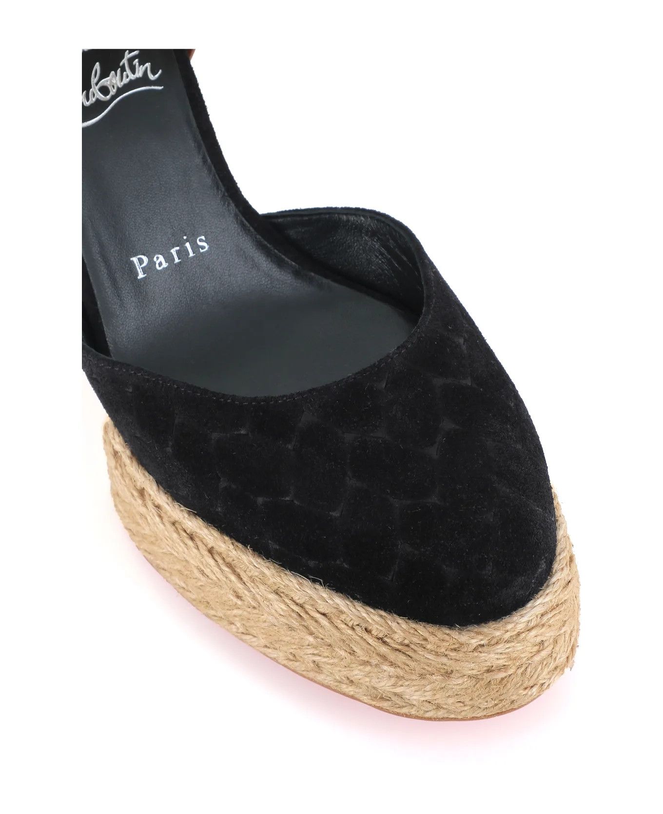 Christian Louboutin o1bcso1str0825 Brigissima 70 in Black/Beige Size US 10 / IT 40 - 5 Thumbnail