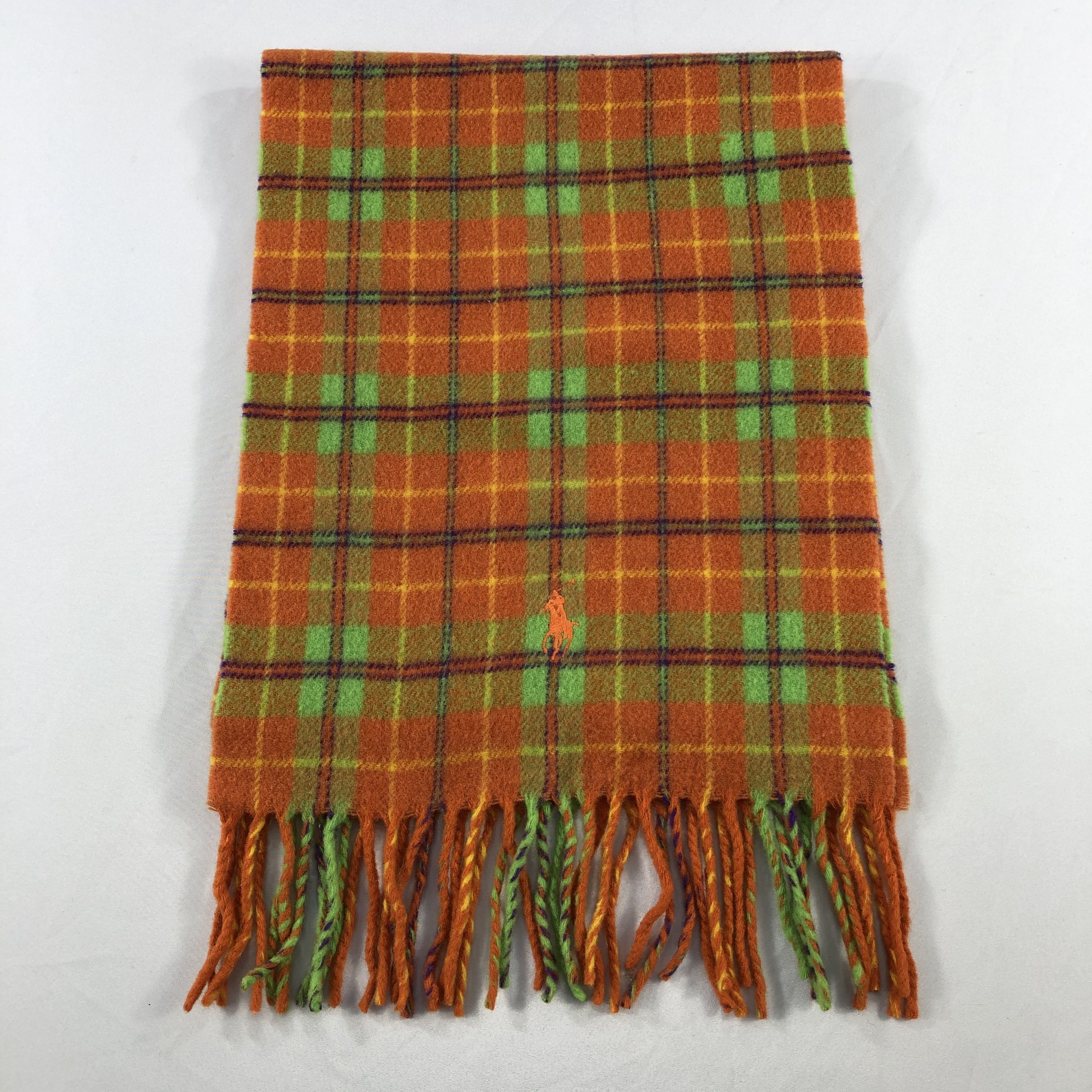 Polo Ralph Lauren Vintage Polo Ralph Lauren Scarf - WW3294 Size ONE SIZE - 2 Thumbnail