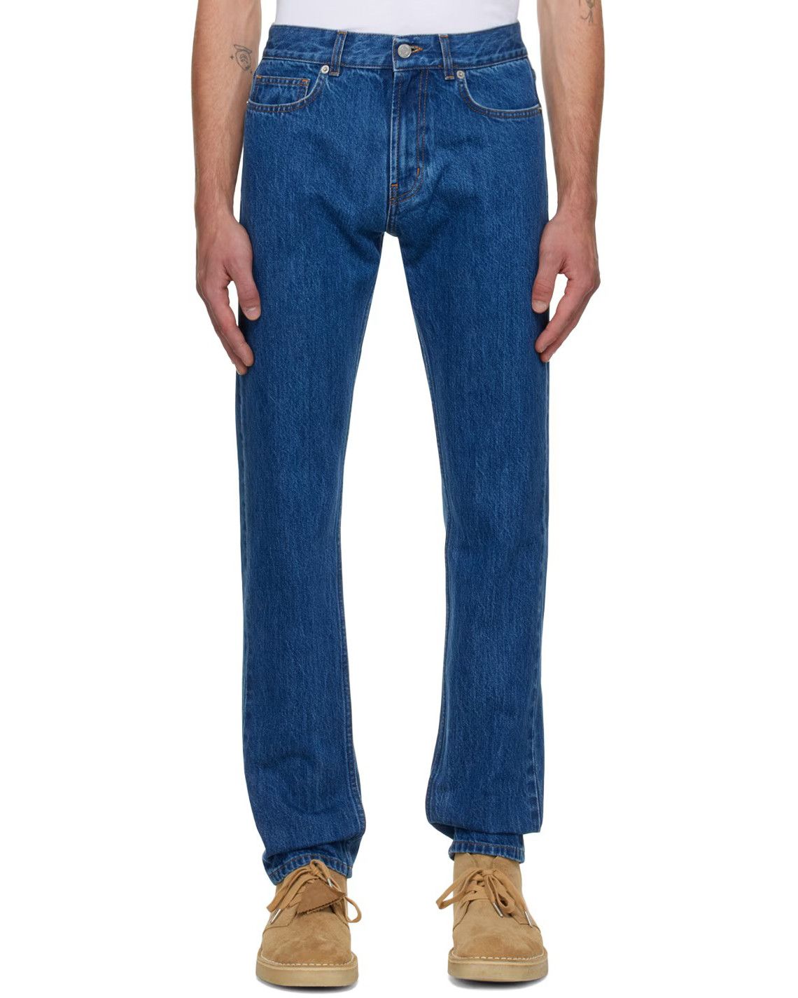 Norse Projects Vintage Indigo Slim Denim Jeans SS22 Size US 31 - 17 Thumbnail