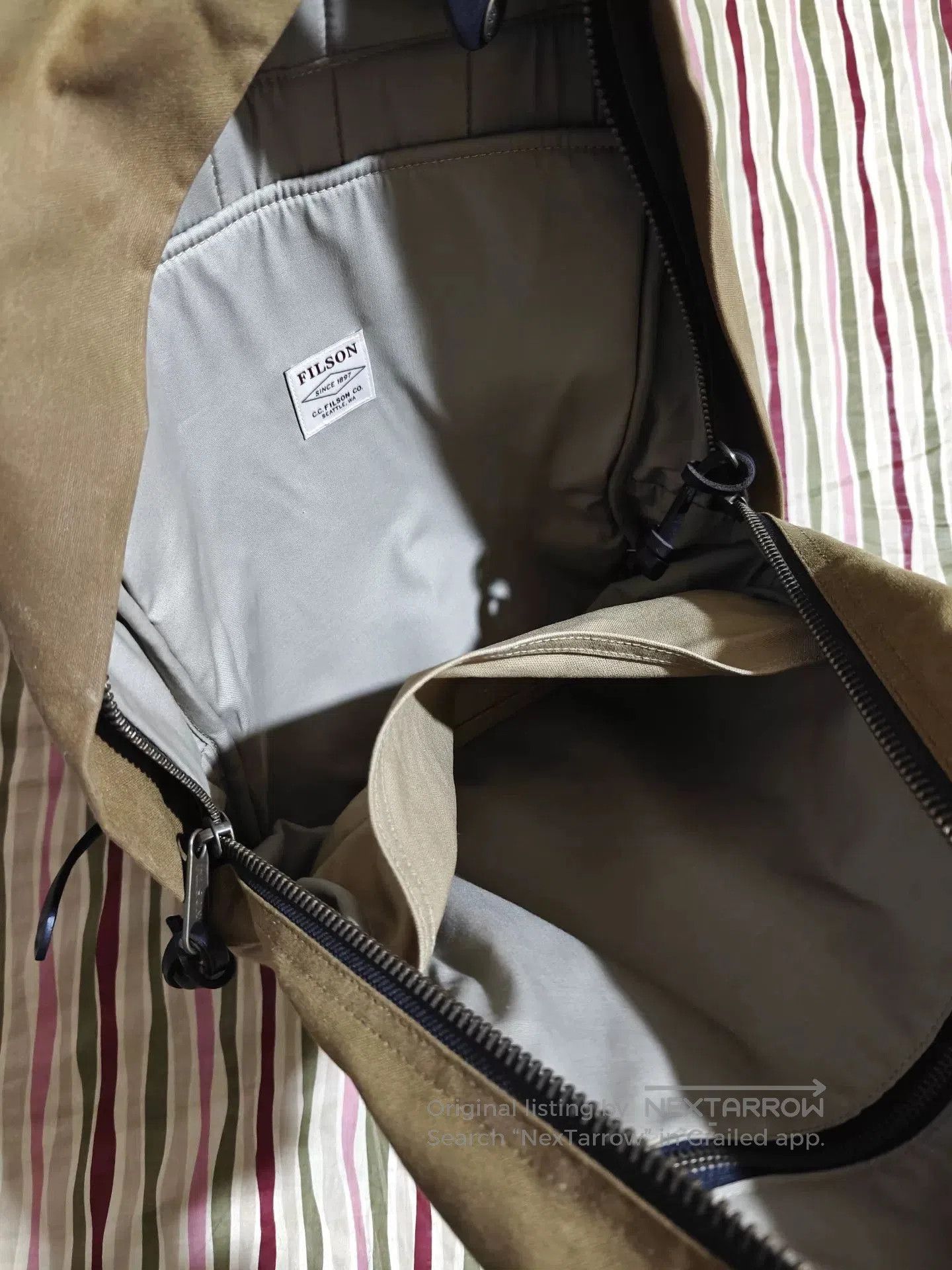 Filson Filson 70307 Waxed Canvas Backpack. Size ONE SIZE - 7 Thumbnail