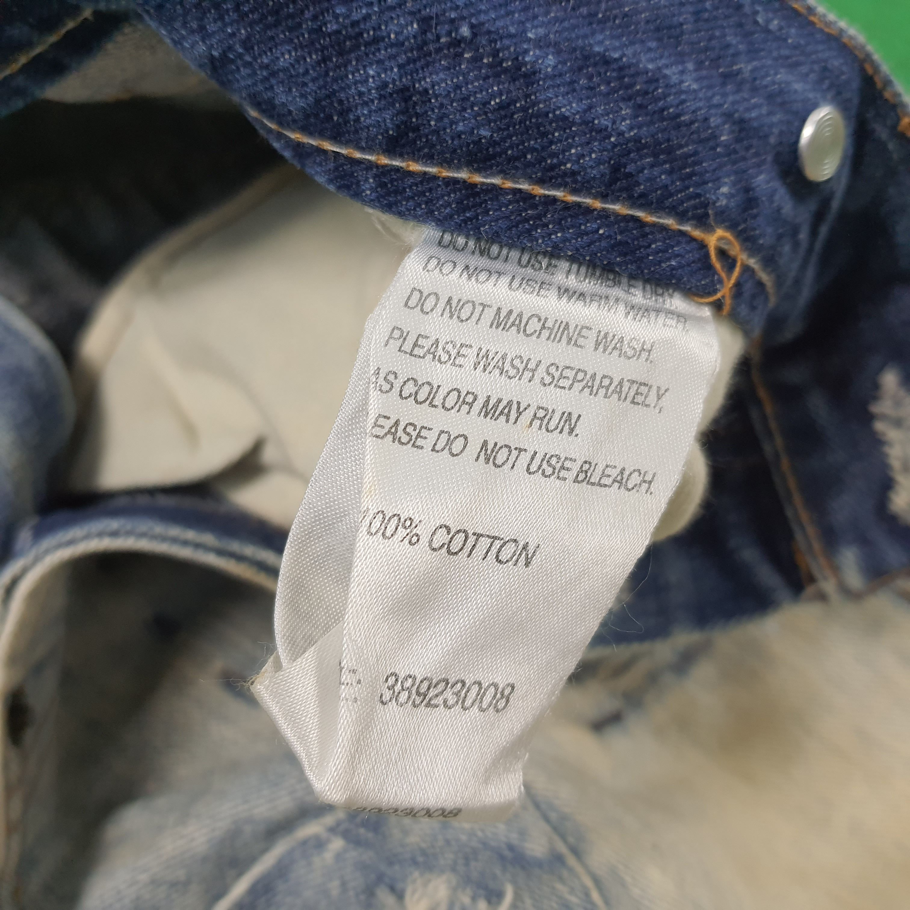 Designer × Satisfy × Vintage Vintage Satisfy Denim Rework Style Jeans Size US 30 / EU 46 - 8 Thumbnail