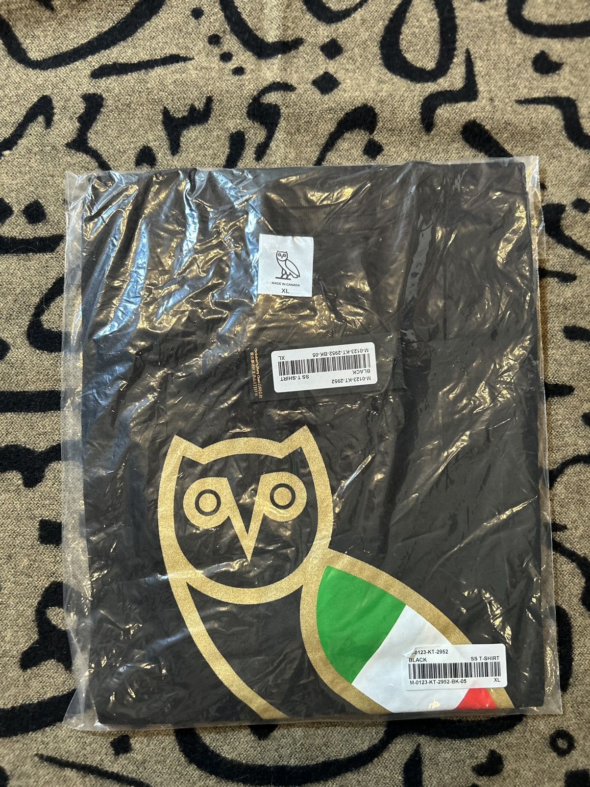 Drake × October's Very Own OVO ITALY FLAG TSHIRT Size US XL / EU 56 / 4 - 1 Thumbnail