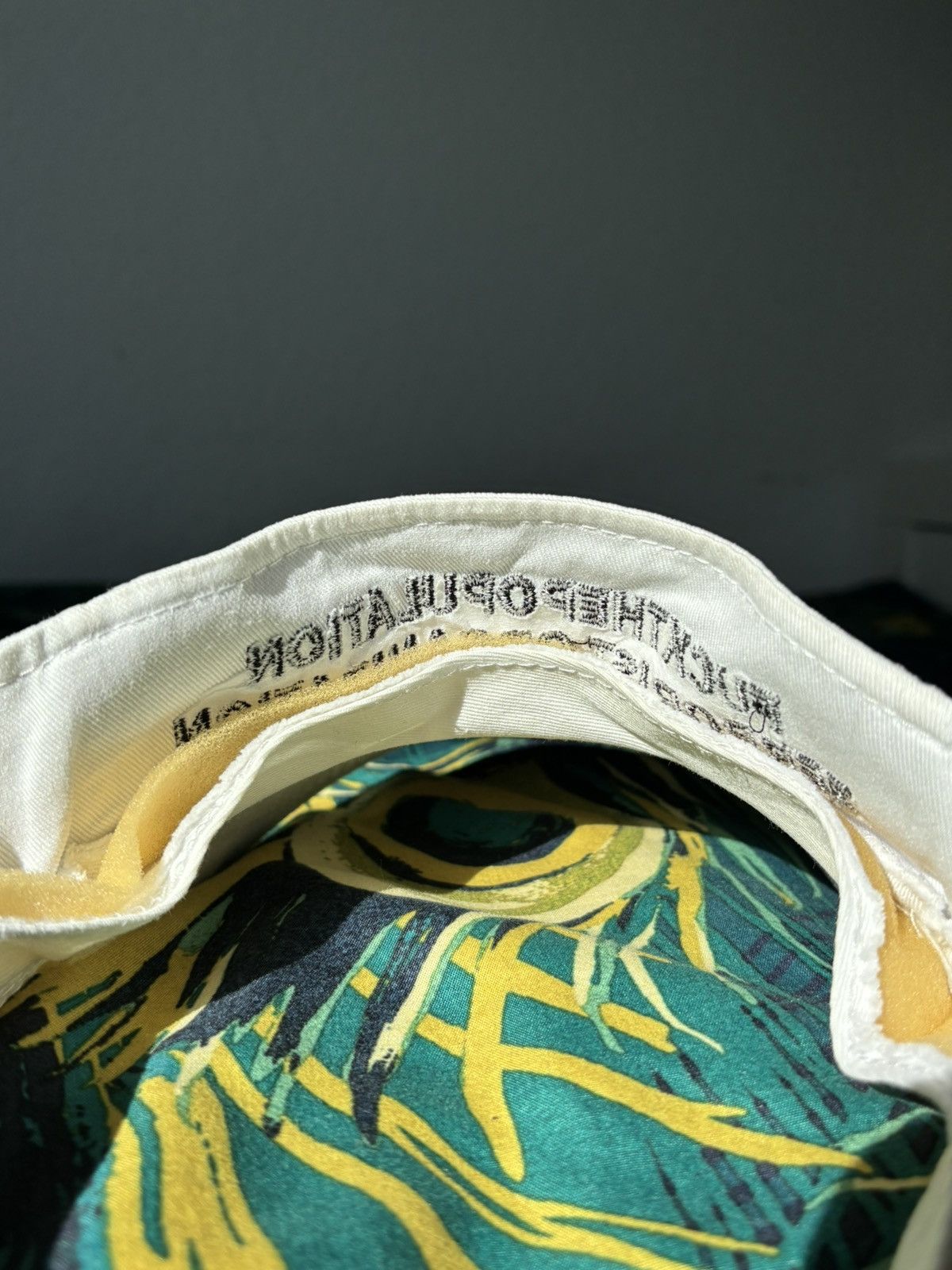 Fuck The Population FTP Fuck the population Terrorist Organization Visor Cap Size ONE SIZE - 3 Thumbnail