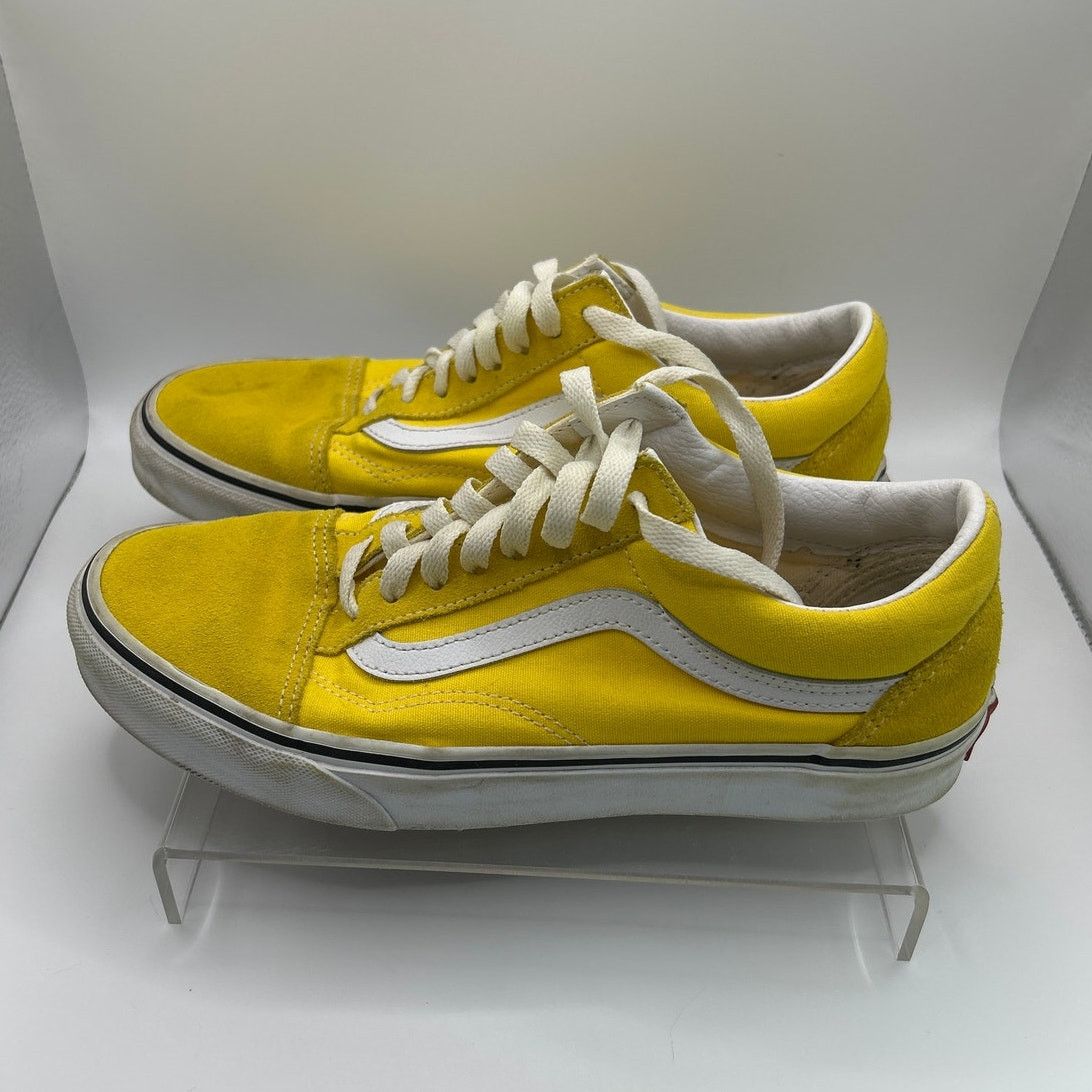 Vans VANS Old Skool Shoes Yellow Suede Sneakers Men 6.5 Women 8 Size US 8 / IT 38 - 3 Thumbnail