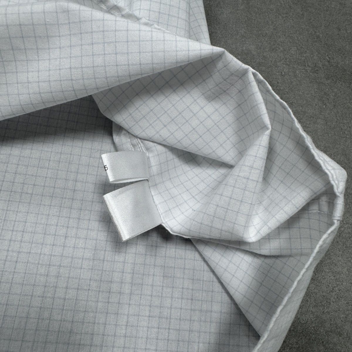 Yves Saint Laurent Yves Saint Laurent Short Sleeve Button Shirt White Checked Size US L / EU 52-54 / 3 - 16 Thumbnail